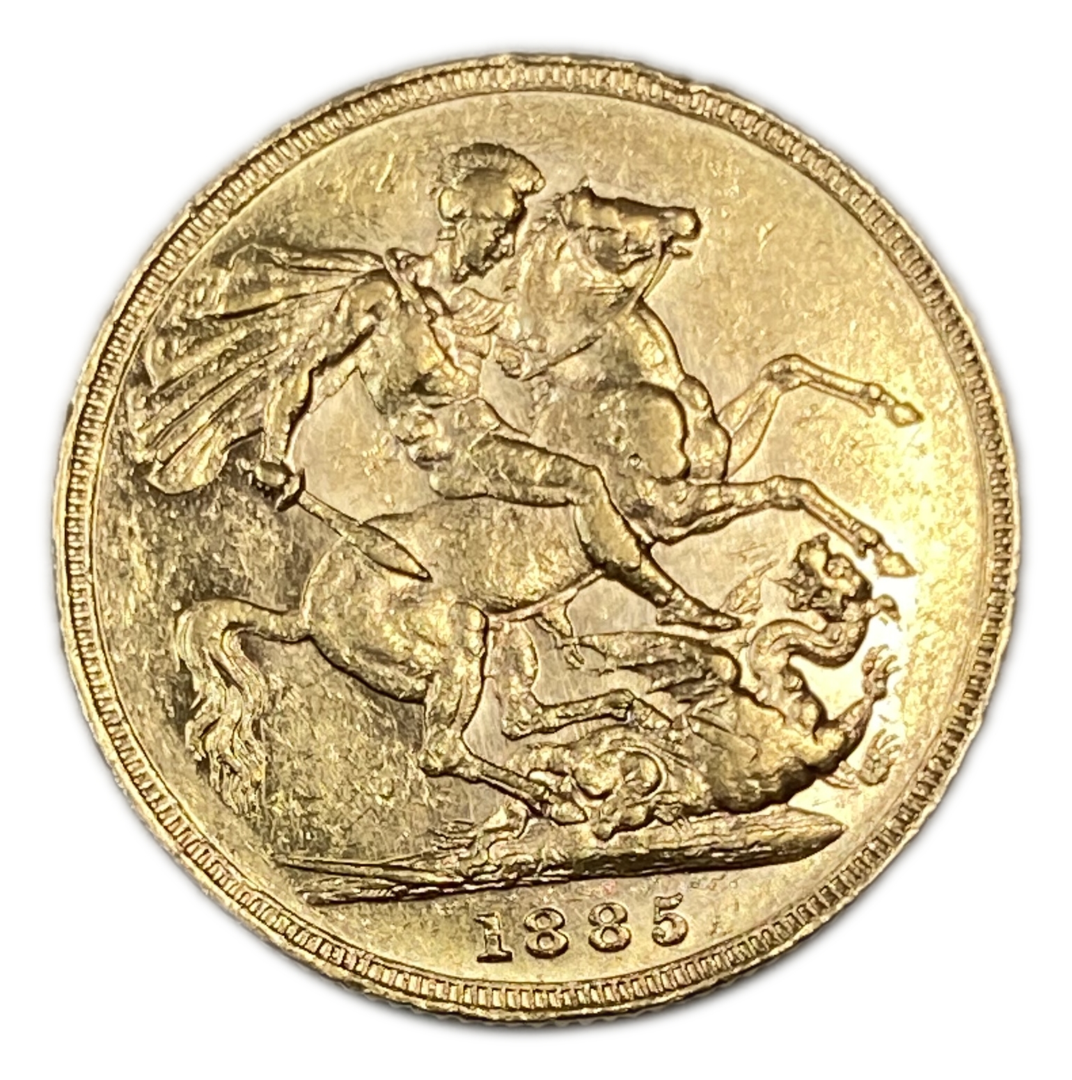 England (Great Britain) – Australia Melbourne – 1 Sovereign 1885 M – Victoria – XF condition - Gold 917, 7.988g - 1 0