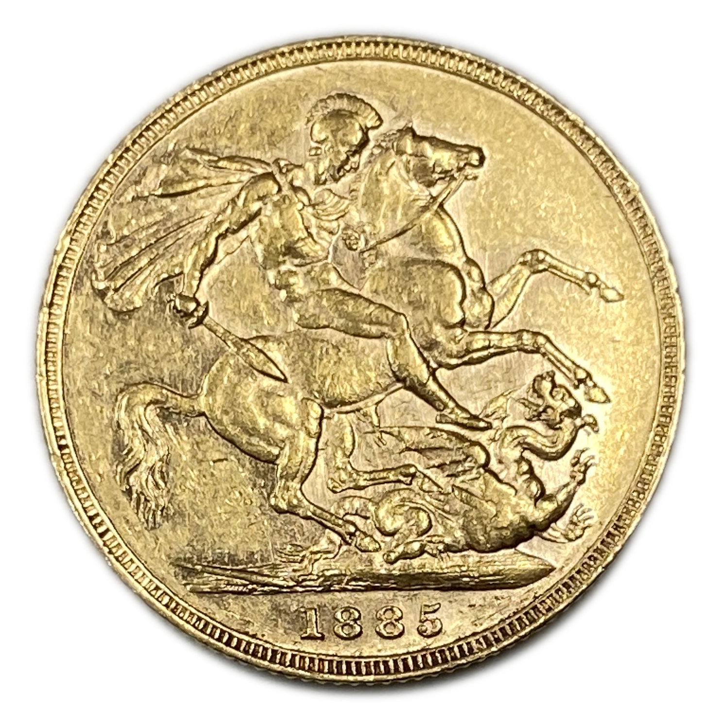 England (Great Britain) – Australia Melbourne – 1 Sovereign 1885 M – Victoria – XF condition - Gold 917, 7.988g - 1 0