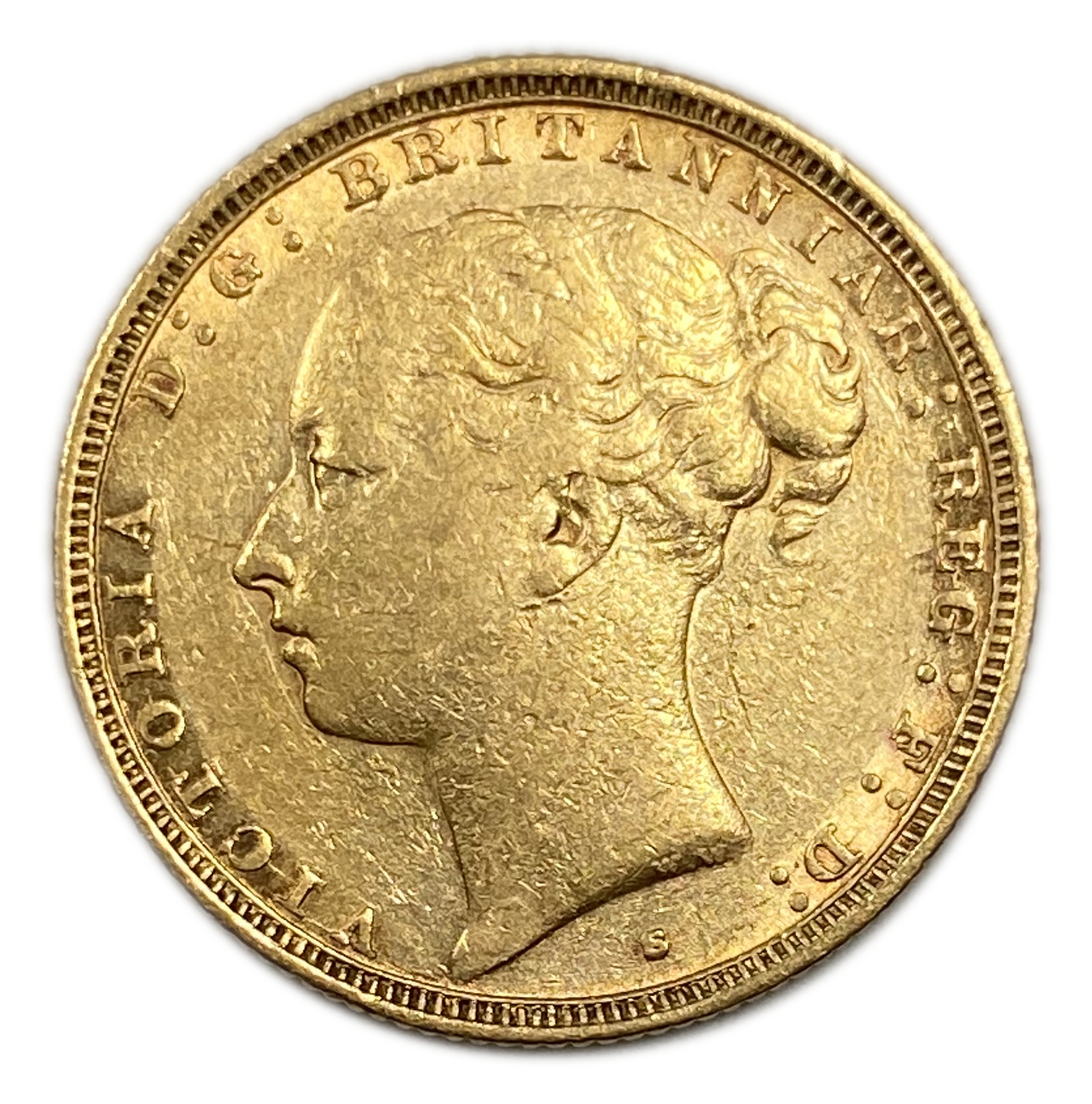 England (Great Britain) – Australia Sydney – 1 Sovereign 1886 S – Victoria – XF condition - Gold 917, 7.988g - 1 1