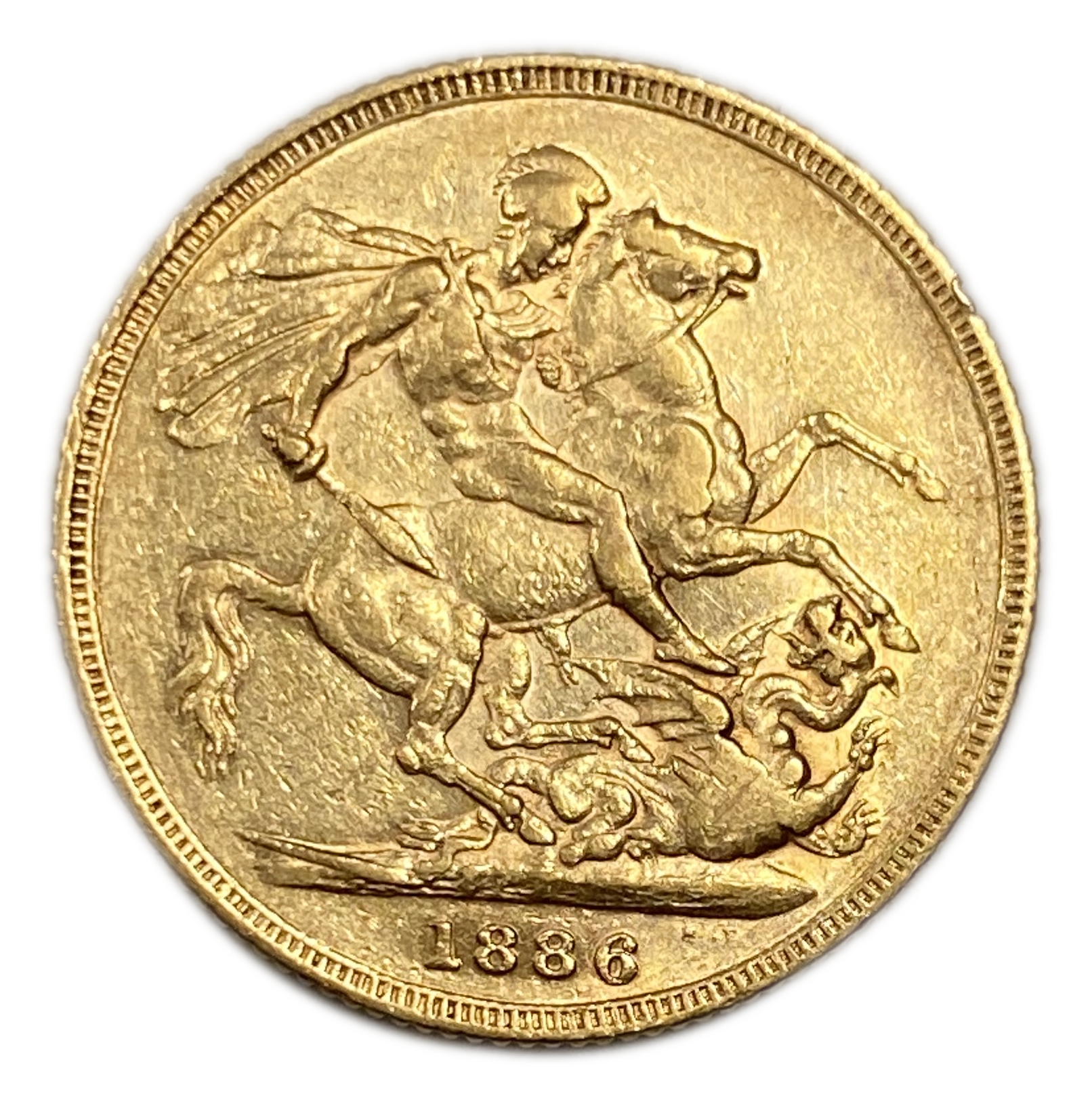 England (Great Britain) – Australia Sydney – 1 Sovereign 1886 S – Victoria – XF condition - Gold 917, 7.988g - 1 0
