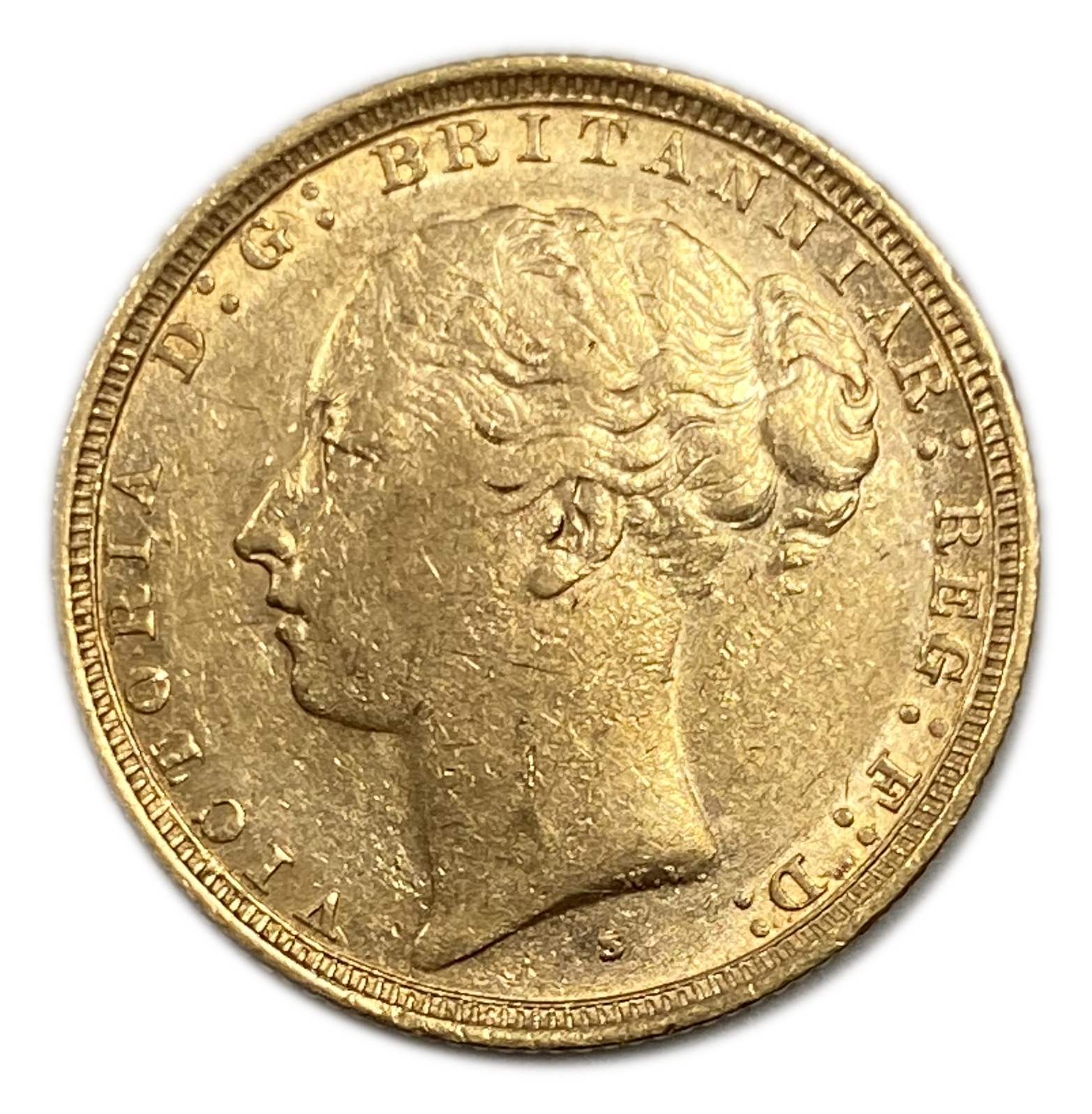 England (Great Britain) – Australia Sydney – 1 Sovereign 1886 S – Victoria – XF condition - Gold 917, 7.988g - 1 1