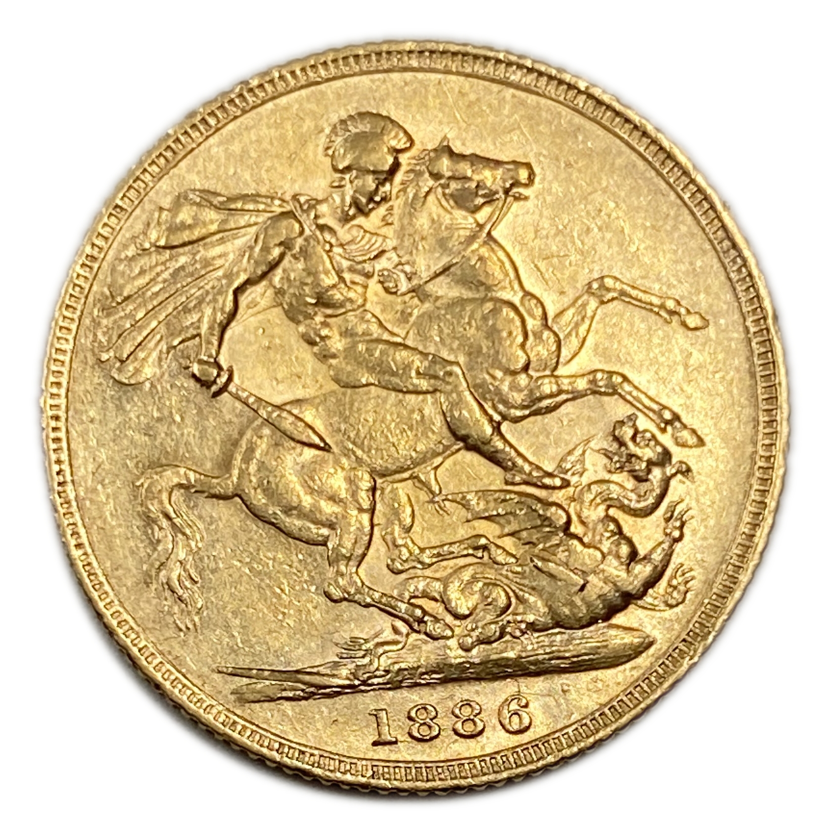 England (Great Britain) – Australia Sydney – 1 Sovereign 1886 S – Victoria – XF condition - Gold 917, 7.988g - 1 0