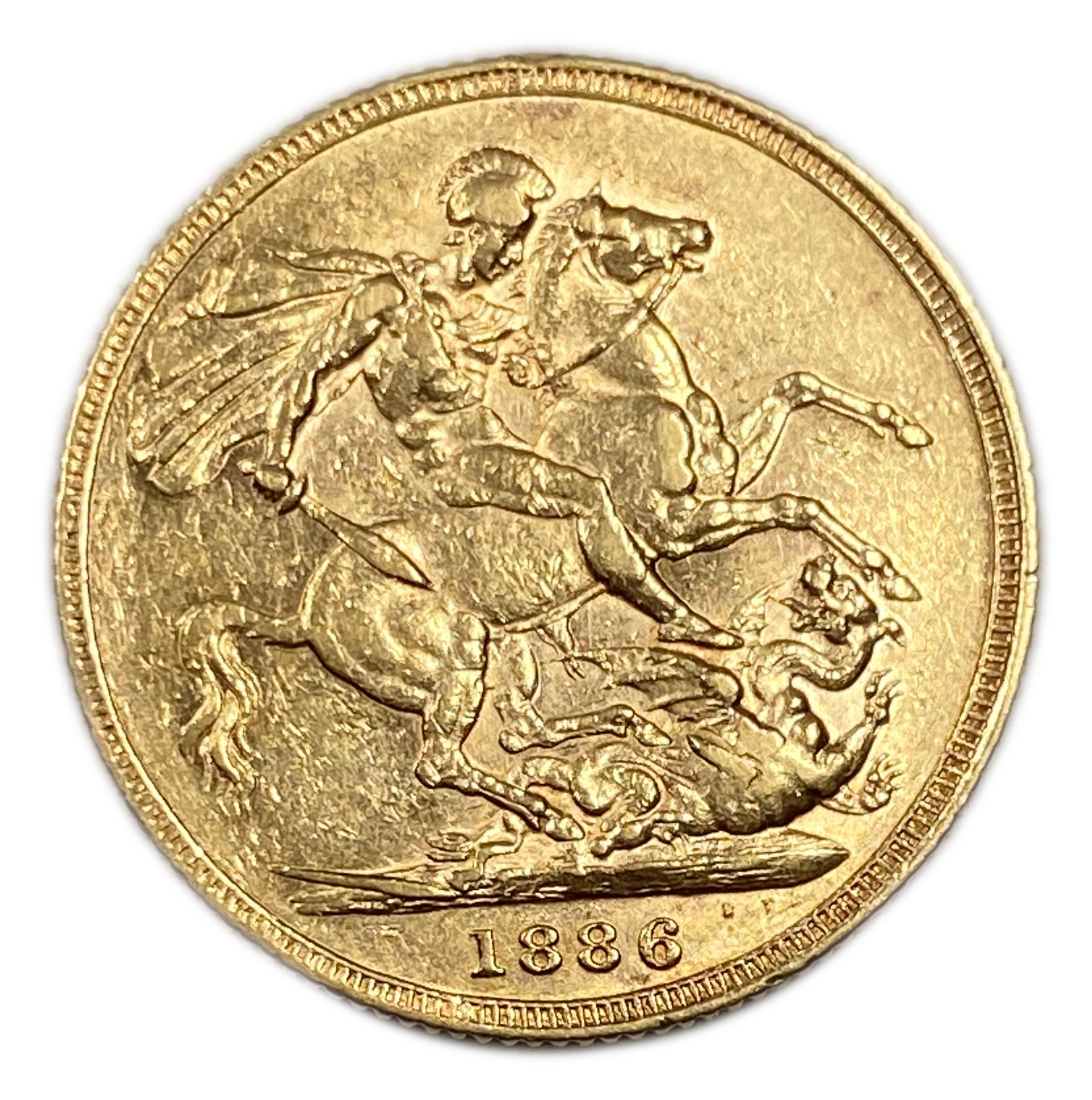 England (Great Britain) – Australia Sydney – 1 Sovereign 1886 S – Victoria – XF condition - Gold 917, 7.988g - 1 0