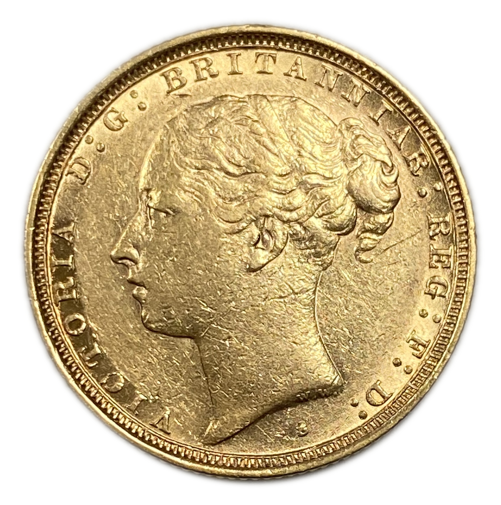 England (Great Britain) – Australia Sydney – 1 Sovereign 1886 S – Victoria – XF condition - Gold 917, 7.988g - 1 1