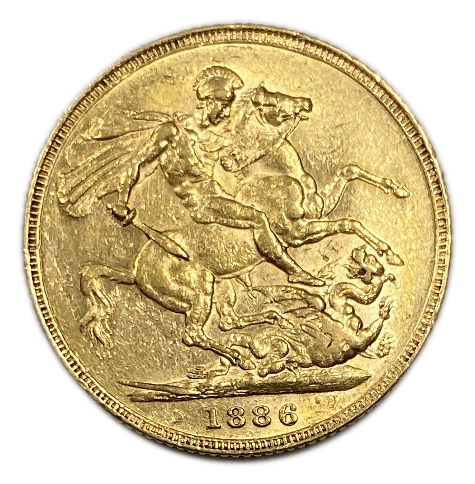 England (Great Britain) – Australia Sydney – 1 Sovereign 1886 S – Victoria – XF condition - Gold 917, 7.988g - 1 0
