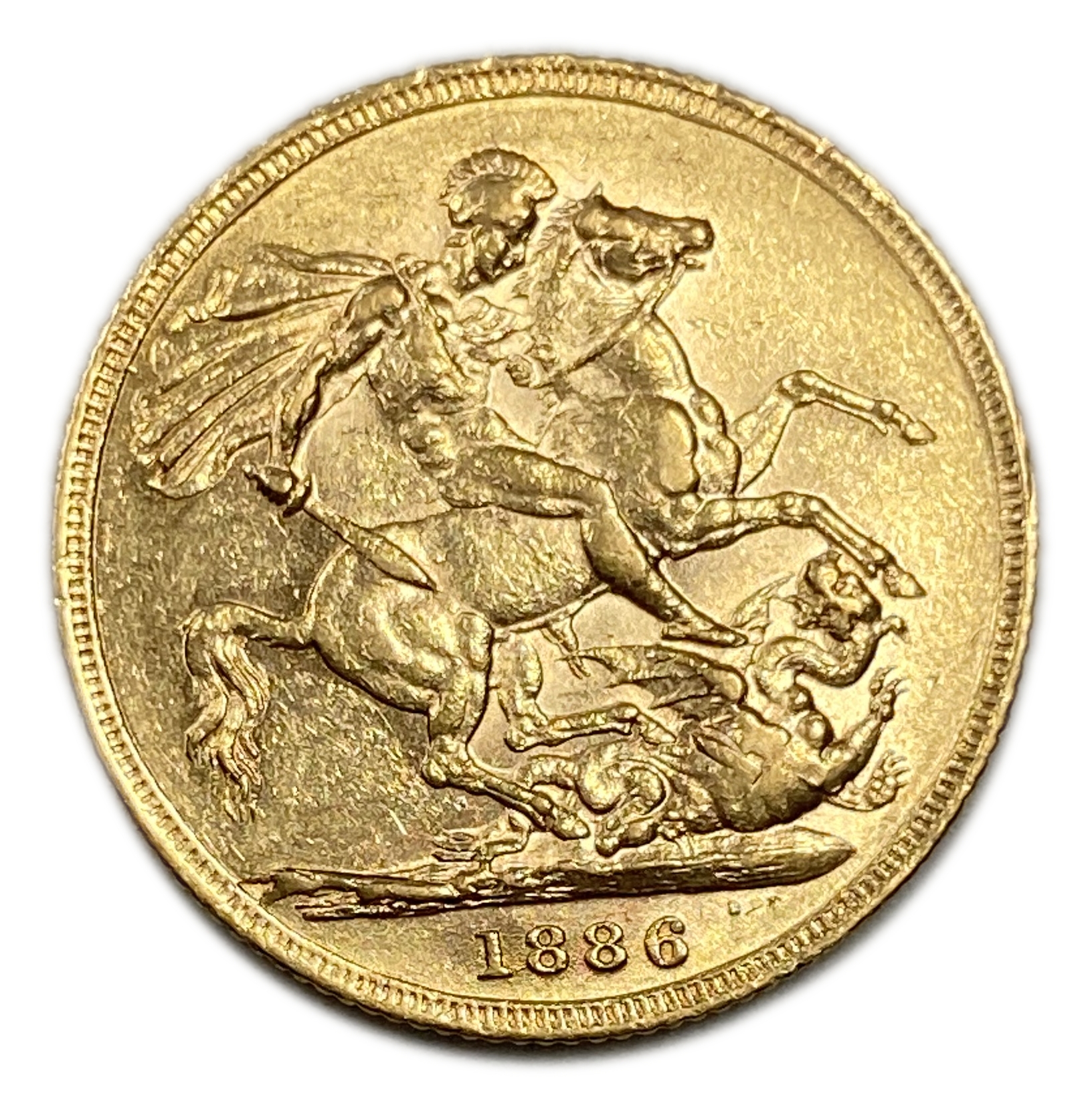 England (Great Britain) – Australia Sydney – 1 Sovereign 1886 S – Victoria – XF condition - Gold 917, 7.988g - 1 0