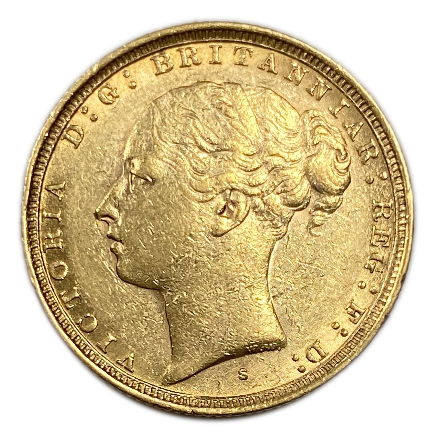 England (Great Britain) – Australia Sydney – 1 Sovereign 1886 S – Victoria – XF condition - Gold 917, 7.988g - 1 1