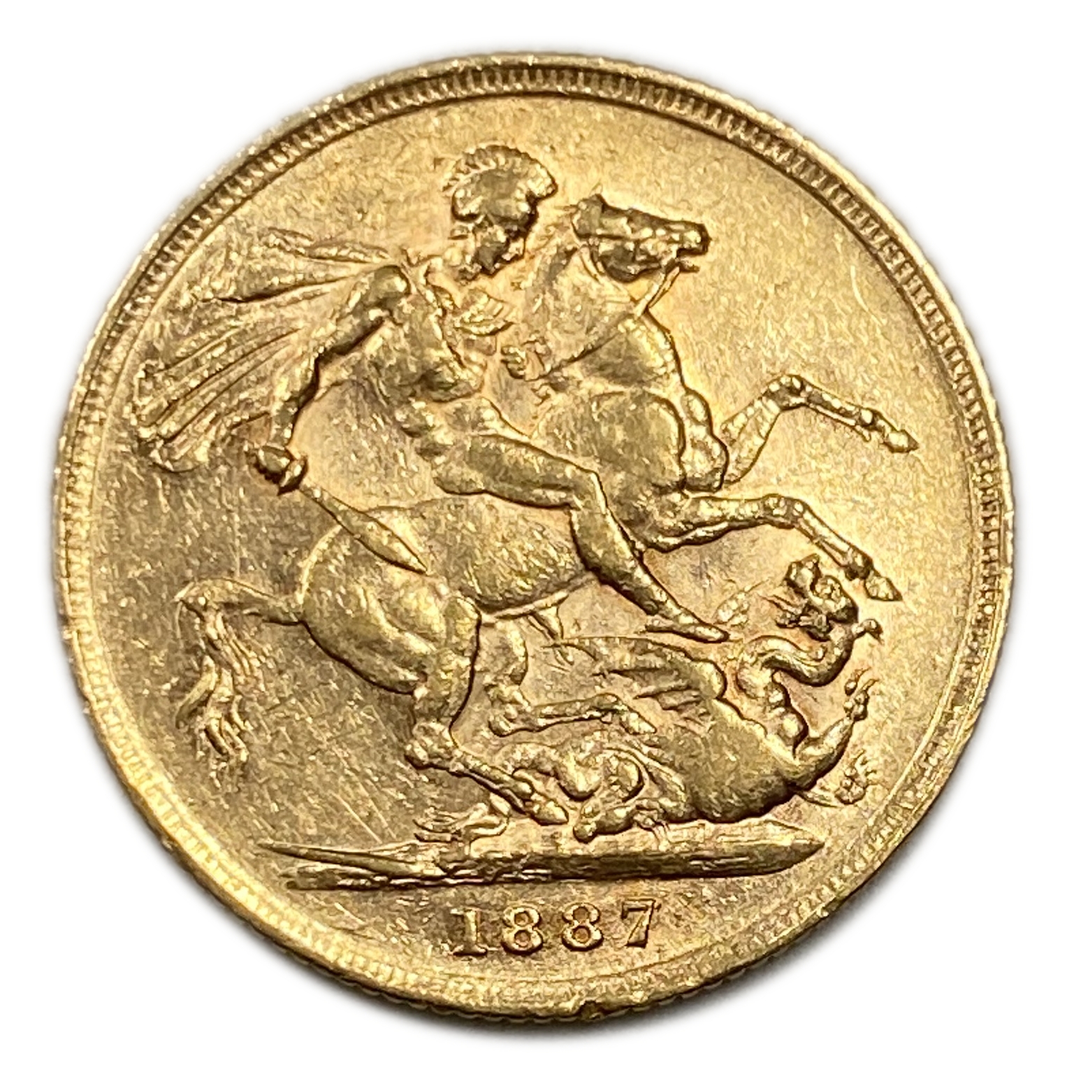 England (Great Britain) – Australia Sydney – 1 Sovereign 1887 S – Victoria – XF condition - Gold 917, 7.988g - 1 0