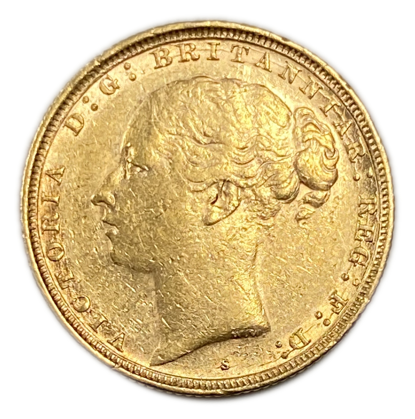 England (Great Britain) – Australia Sydney – 1 Sovereign 1887 S – Victoria – XF condition - Gold 917, 7.988g - 1 1