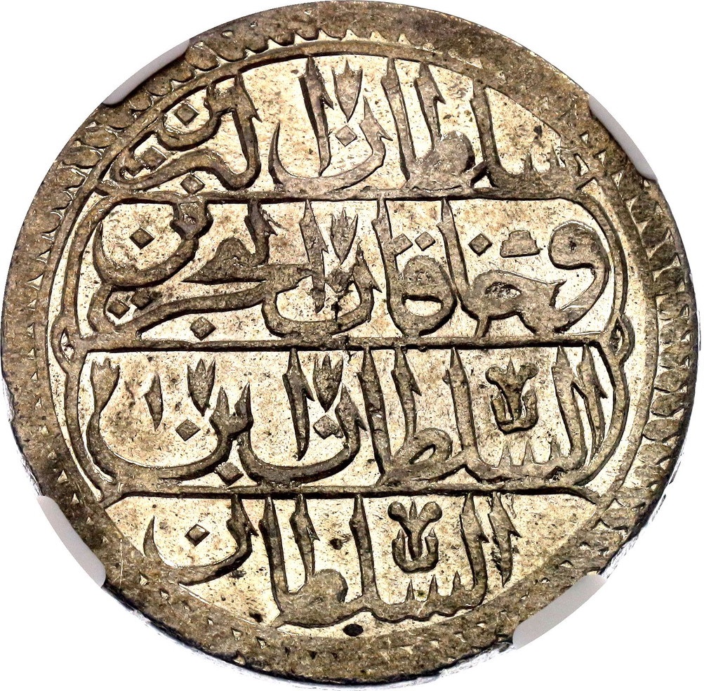 Turkey - 1 Kurush 1807 (AH 1222/1) - NGC MS 66, TOP POP - 1 1