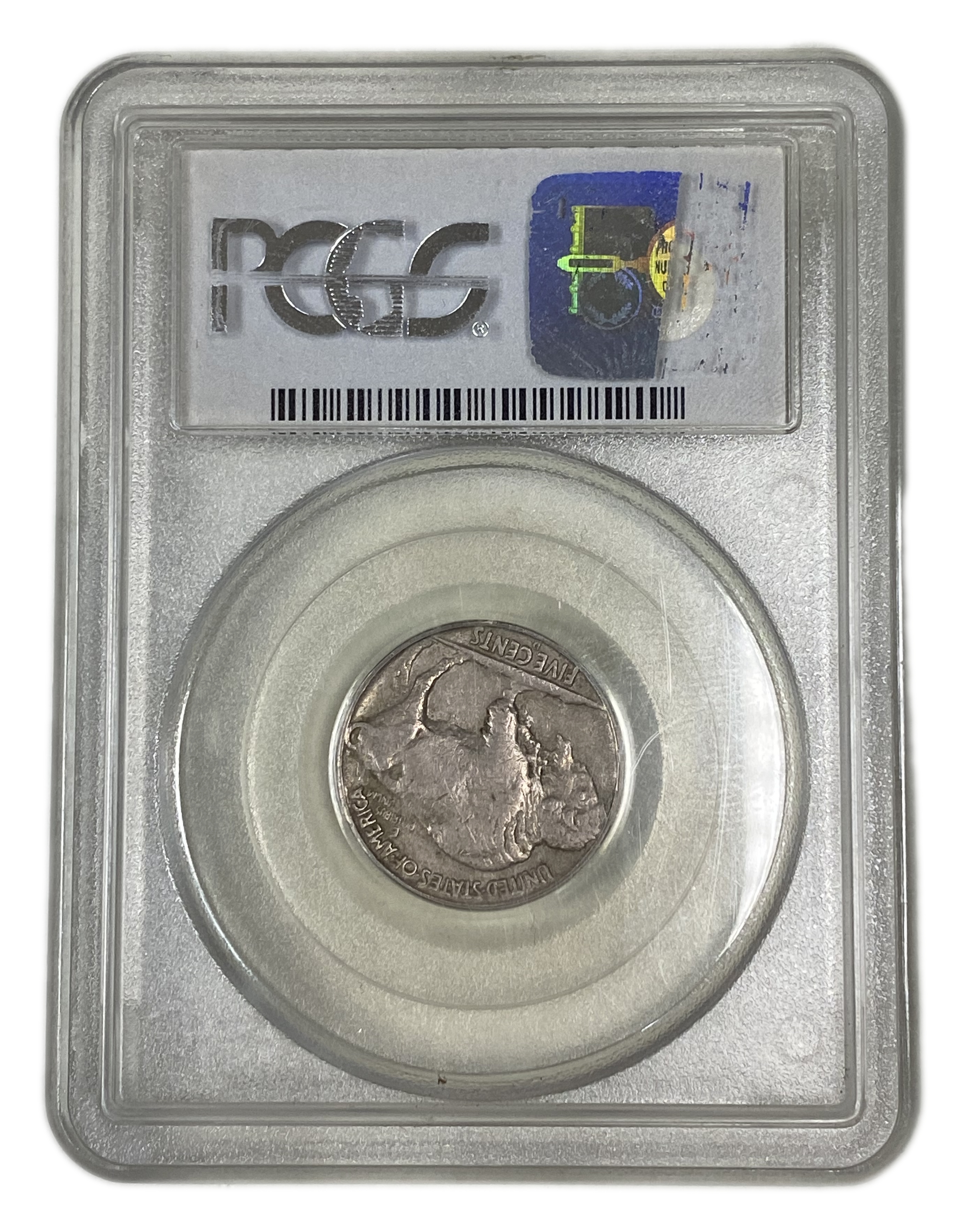 USA - 5 Cents 1937 - 3 Legs - Buffalo Nickel - PCGS AU 50 - 1 3