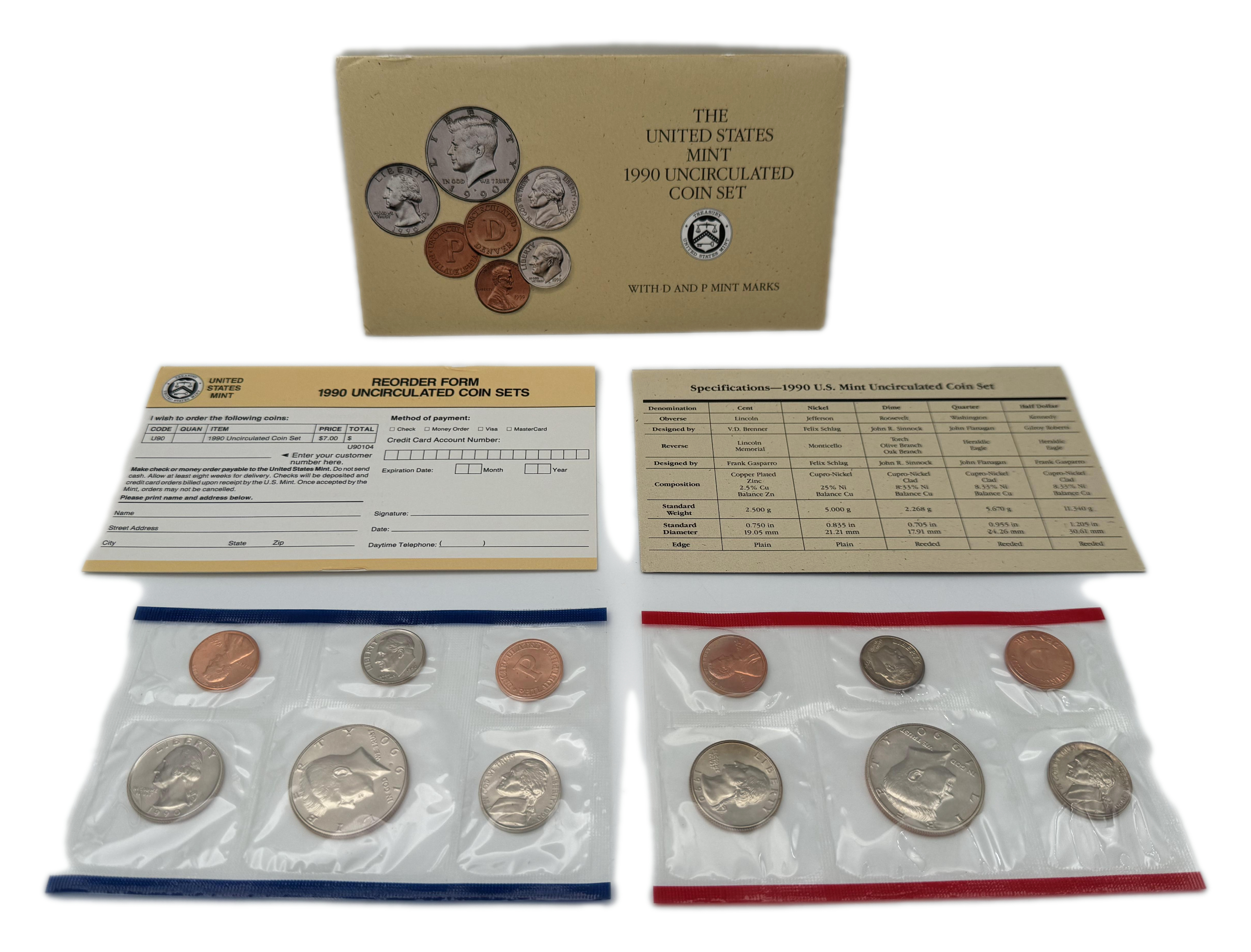 USA - a large collection of 11 United States coin sets - different years, the coindition of the coins in the sets ... - 1 1