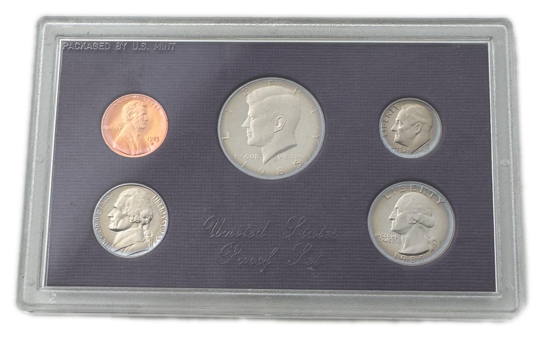 USA - a large collection of 6 United States coin sets - different years, the coindition of the coins in the sets is UNC - 1 2