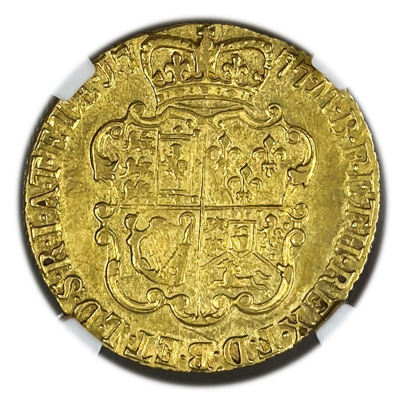 England (Great Britain) - 1 Guinea 1777 - NGC AU DETAILS - George III 4th portrait - Gold 917, 8.4g - 1 1