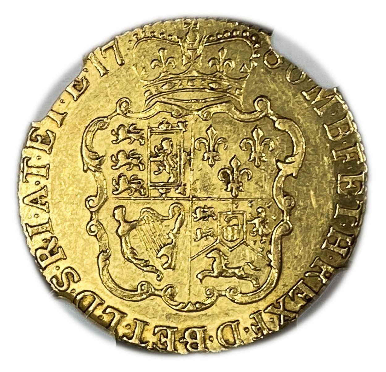 England (Great Britain) - 1 Guinea 1786 - NGC AU 55 - George III 4th portrait - Gold 917, 8.4g - 1 1