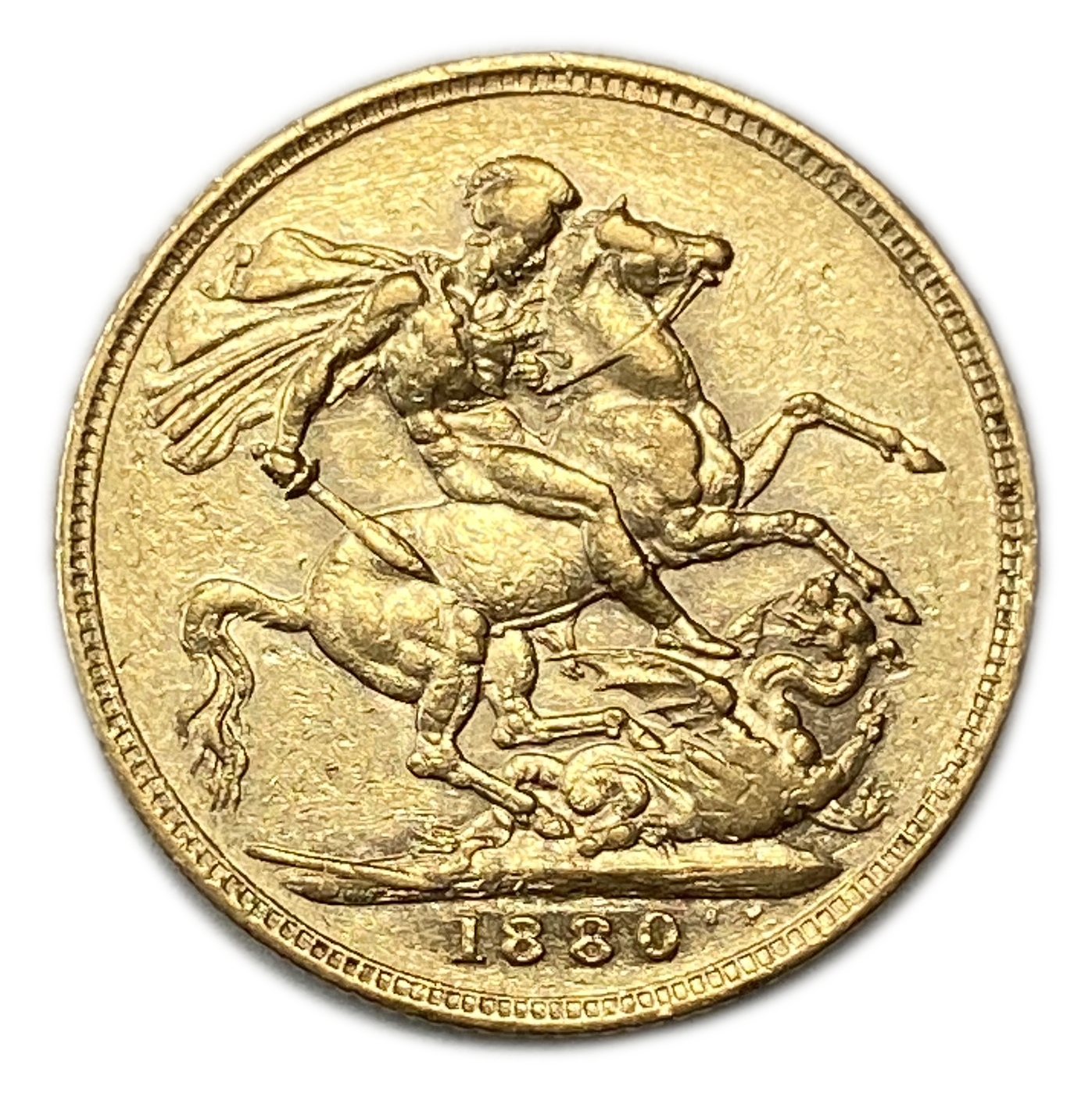 England (Great Britain) – Australia M – 1 Sovereign 1880 M – Victoria – XF condition - Gold 917, 7.988g - 1 0