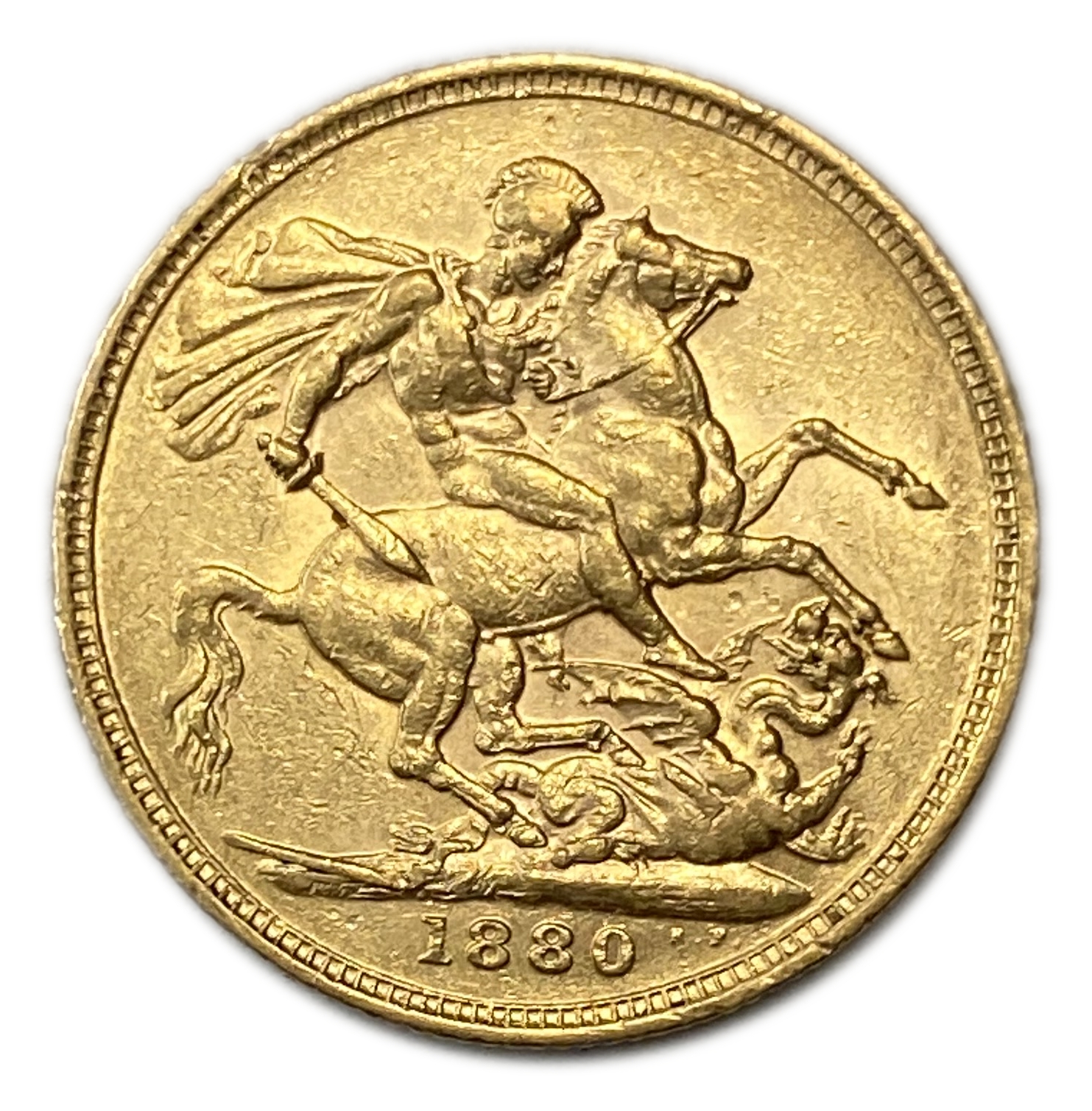 England (Great Britain) – Australia M – 1 Sovereign 1880 M – Victoria – XF condition - Gold 917, 7.988g - 1 0