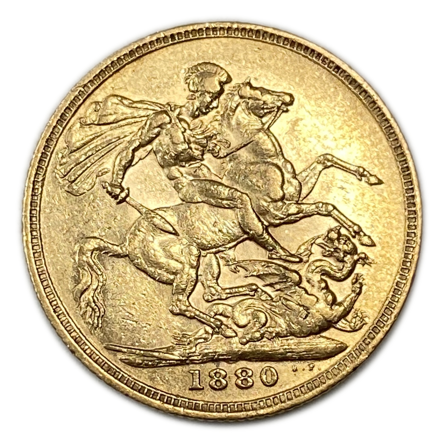 England (Great Britain) – Australia M – 1 Sovereign 1880 M – Victoria – XF condition - Gold 917, 7.988g