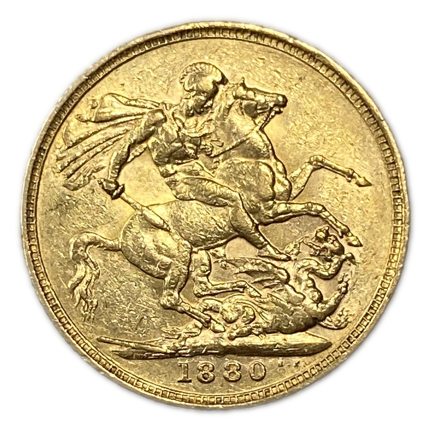 England (Great Britain) – Australia M – 1 Sovereign 1880 M – Victoria – XF condition - Gold 917, 7.988g - 1 0