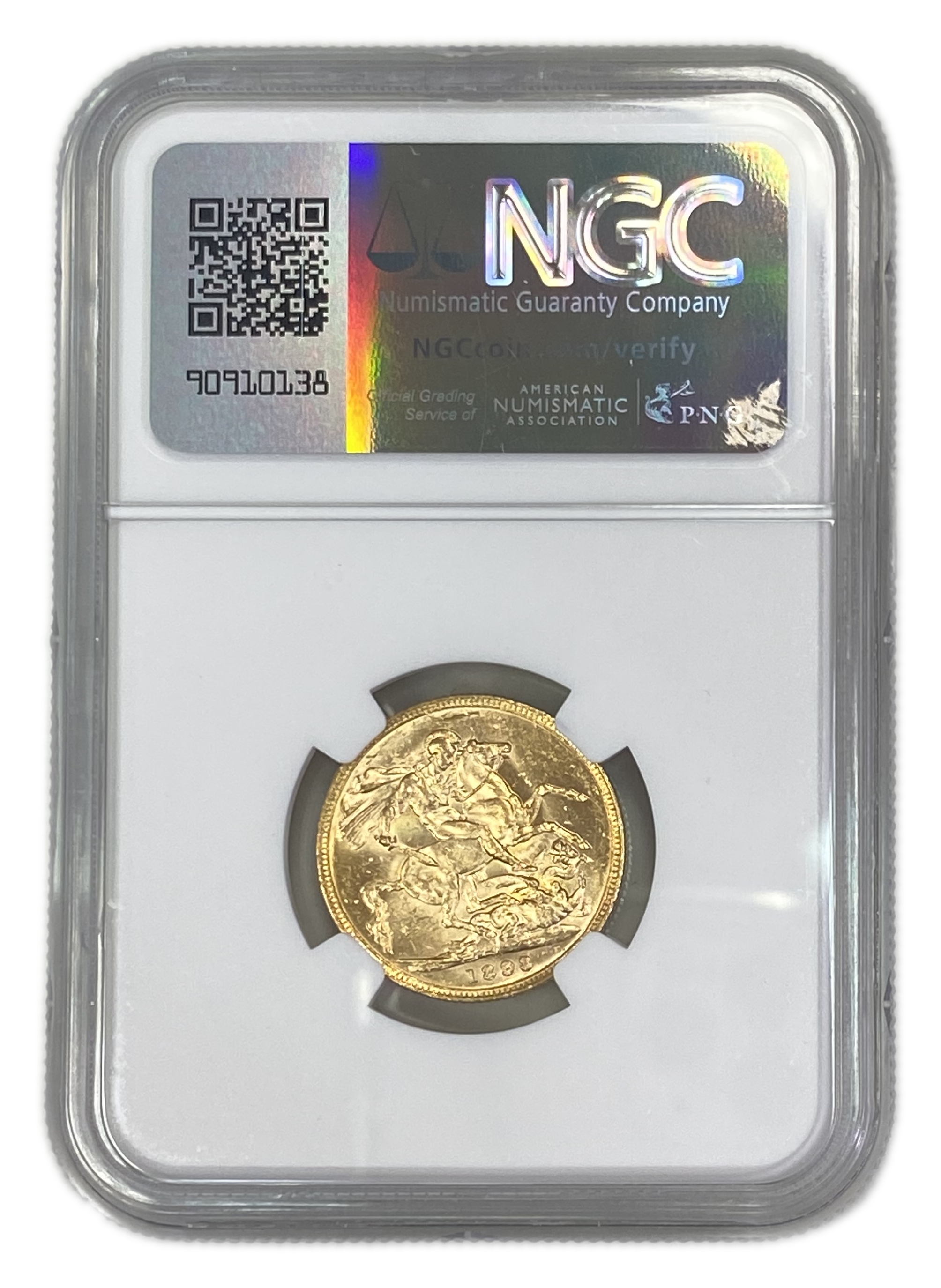England (Great Britain) – Australia Melbourne – 1 Sovereign 1898 M – Victoria – NGC MS 61 - Gold 917, 7.988g - 1 1