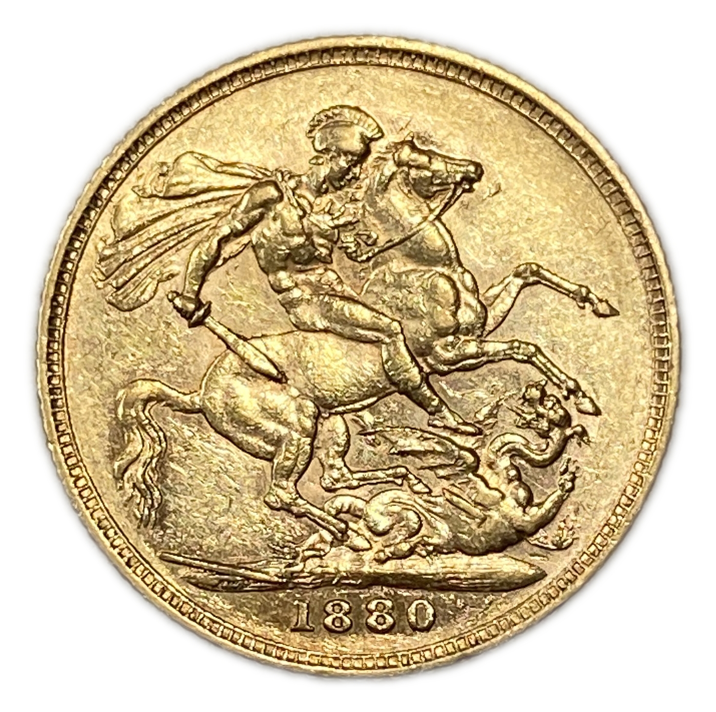 England (Great Britain) – Australia Sydney – 1 Sovereign 1880 S – Victoria – XF condition - Gold 917, 7.988g - 1 0