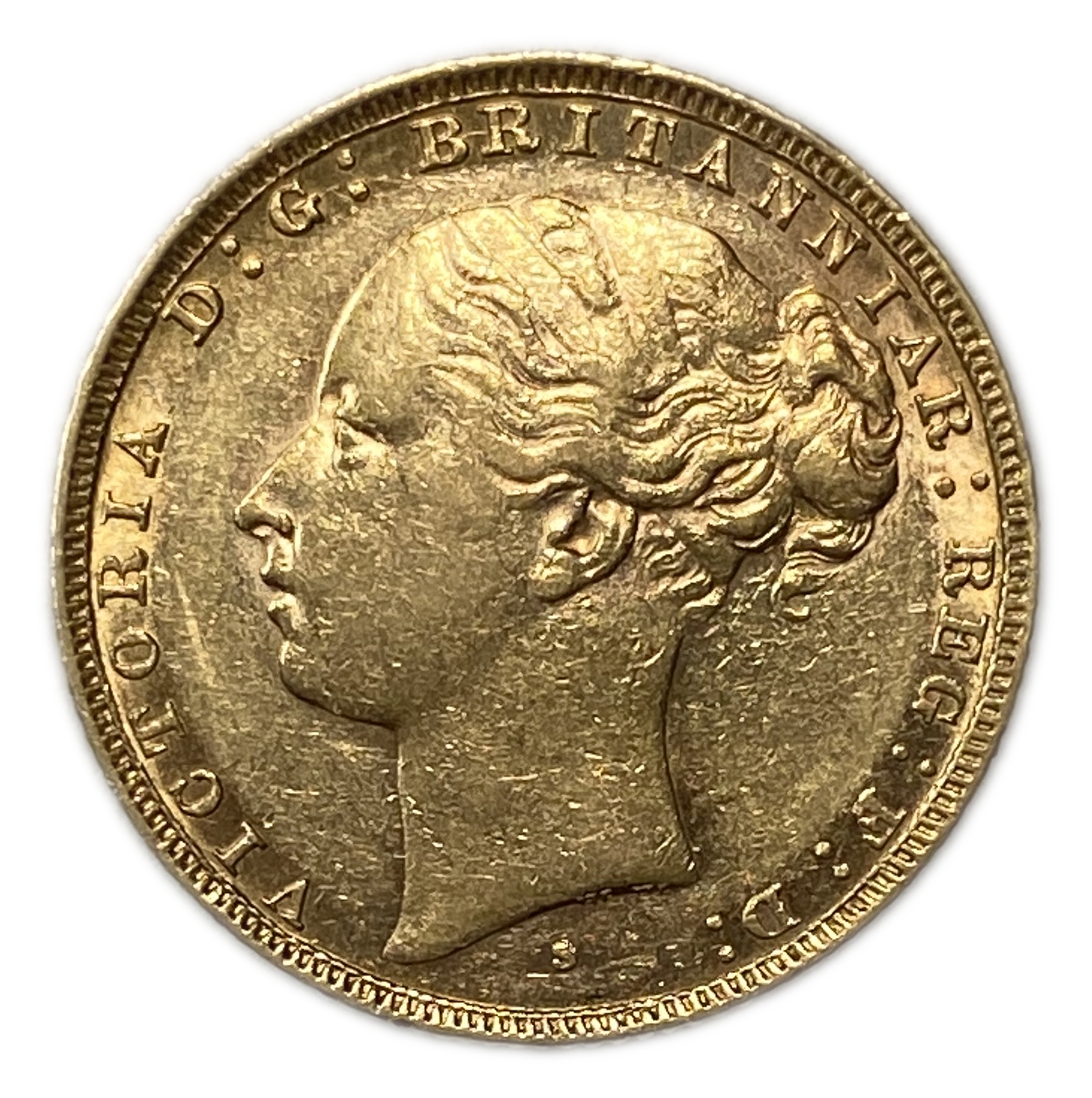 England (Great Britain) – Australia Sydney – 1 Sovereign 1880 S – Victoria – XF condition - Gold 917, 7.988g - 1 1