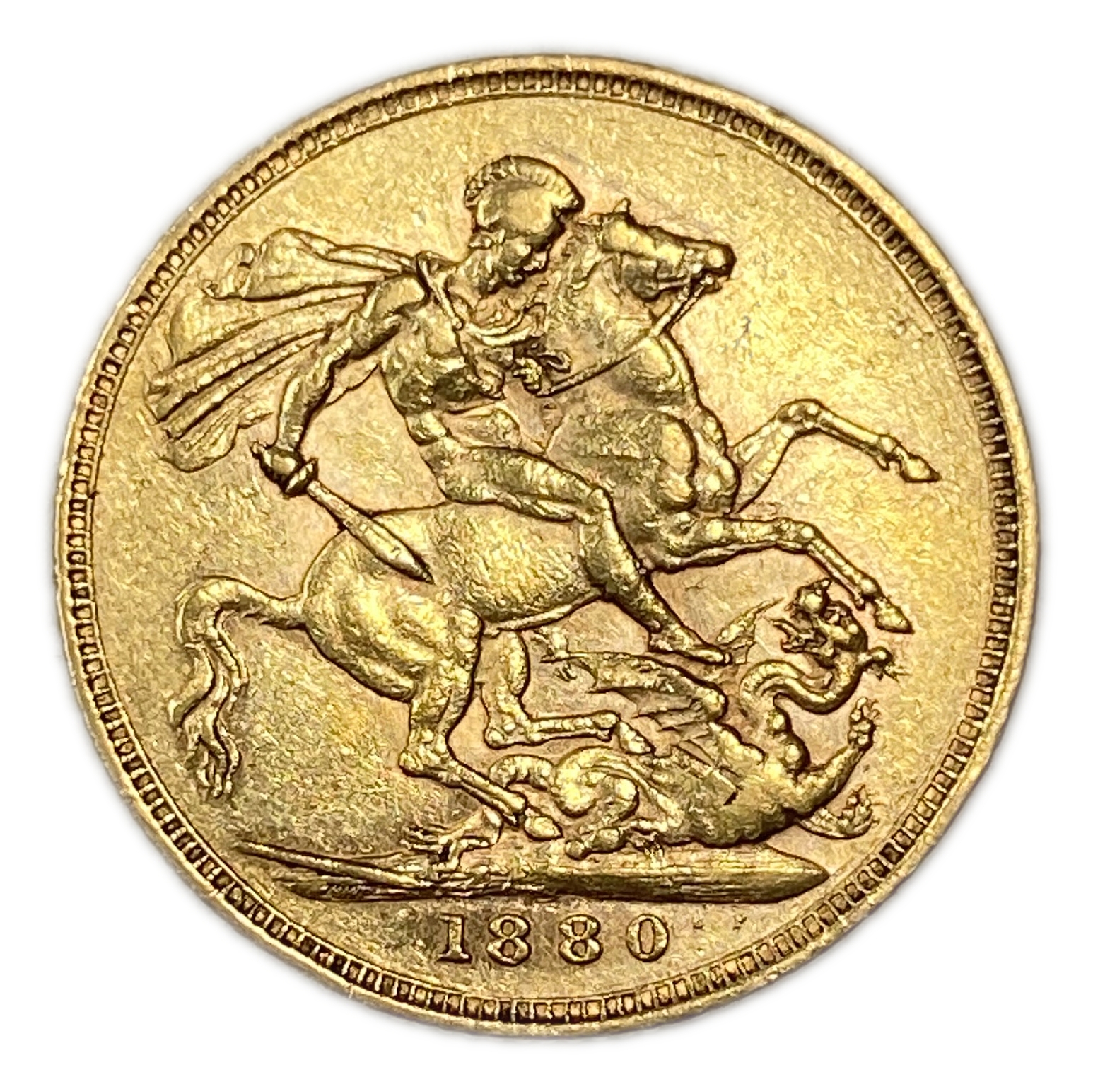 England (Great Britain) – Australia Sydney – 1 Sovereign 1880 S – Victoria – XF condition - Gold 917, 7.988g - 1 0