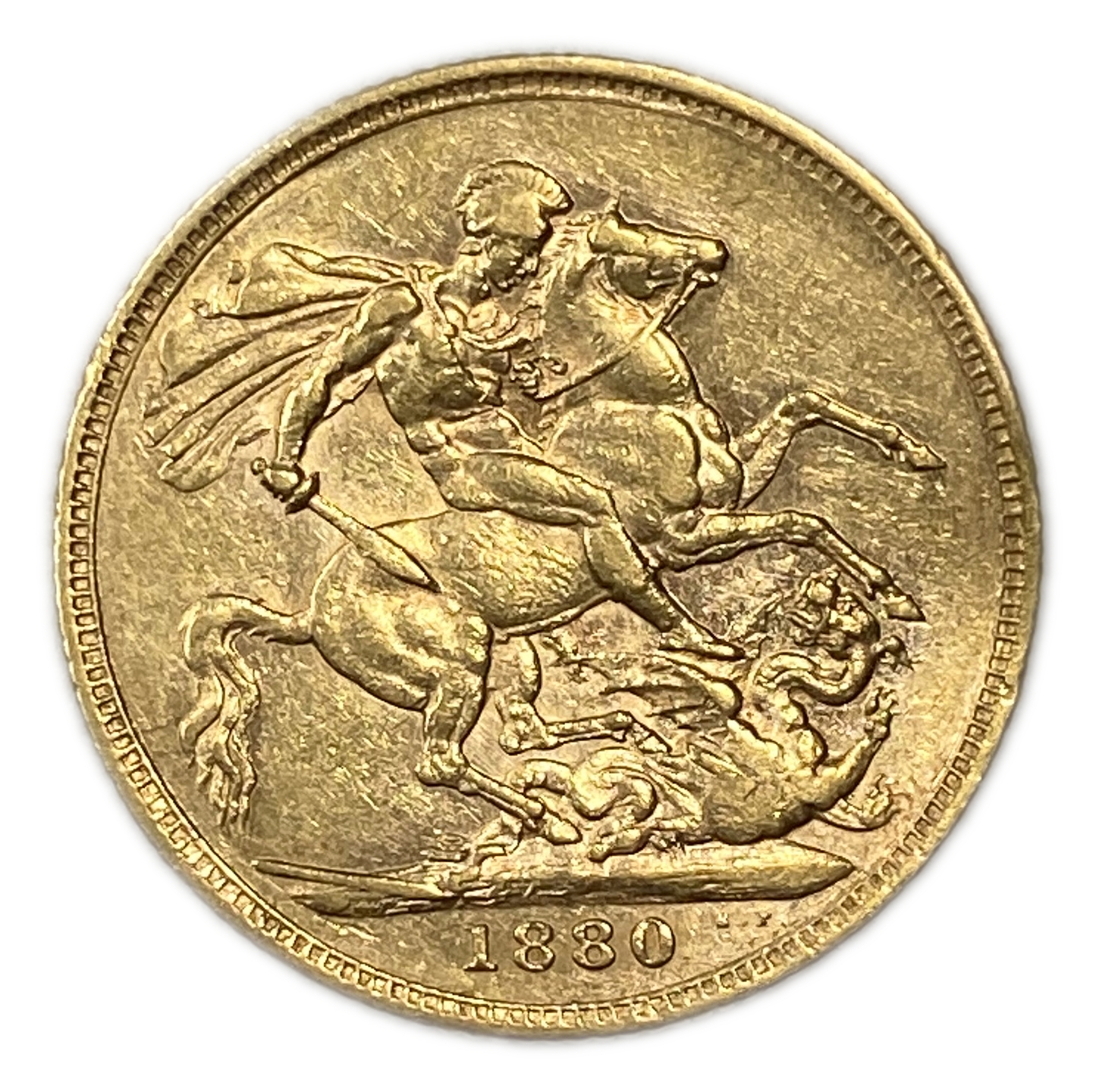 England (Great Britain) – Australia Sydney – 1 Sovereign 1880 S – Victoria – XF condition - Gold 917, 7.988g - 1 0