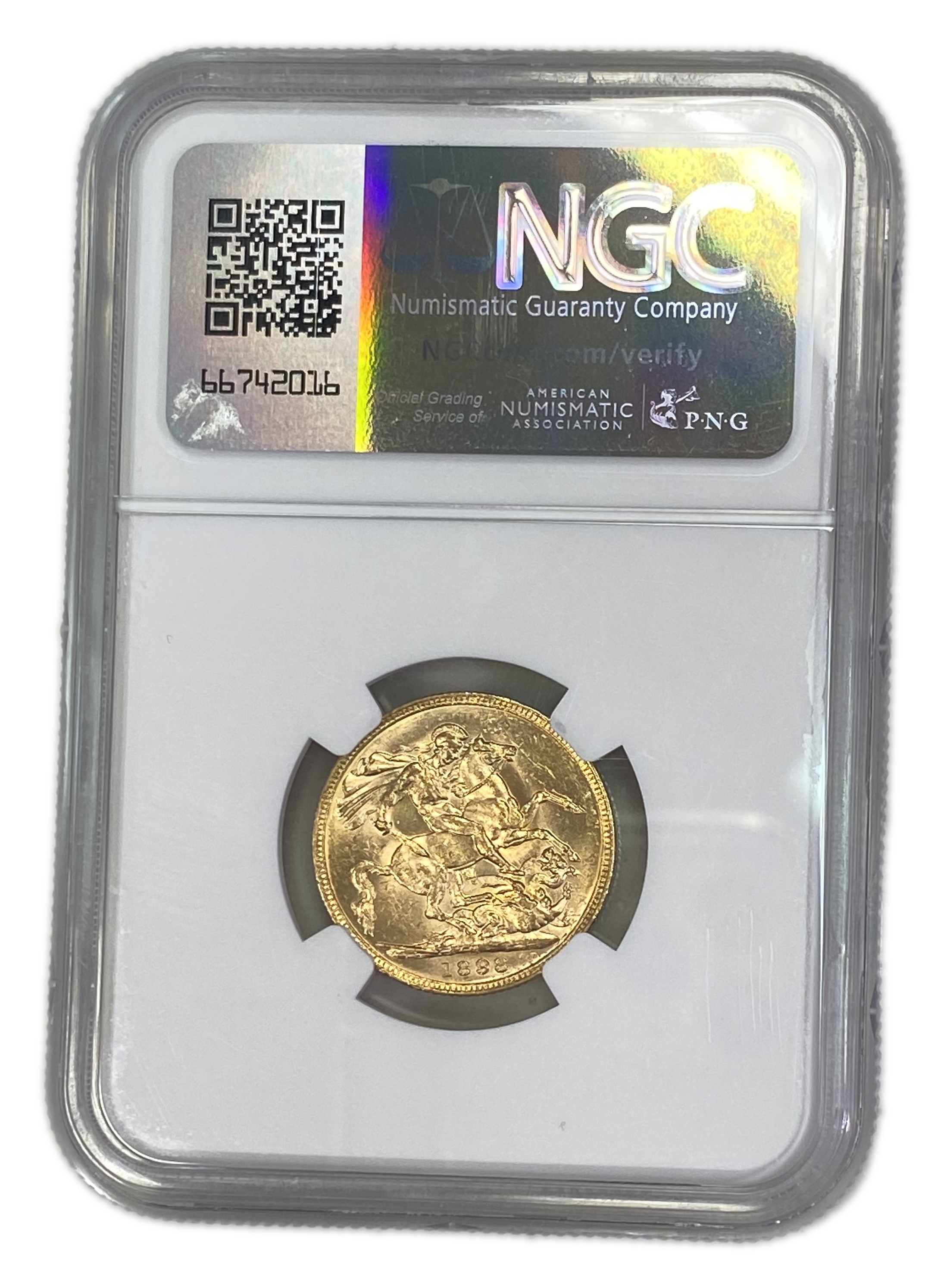 England (Great Britain) – Australia Melbourne – 1 Sovereign 1898 M – Victoria – NGC MS 61 - Gold 917, 7.988g - 1 1