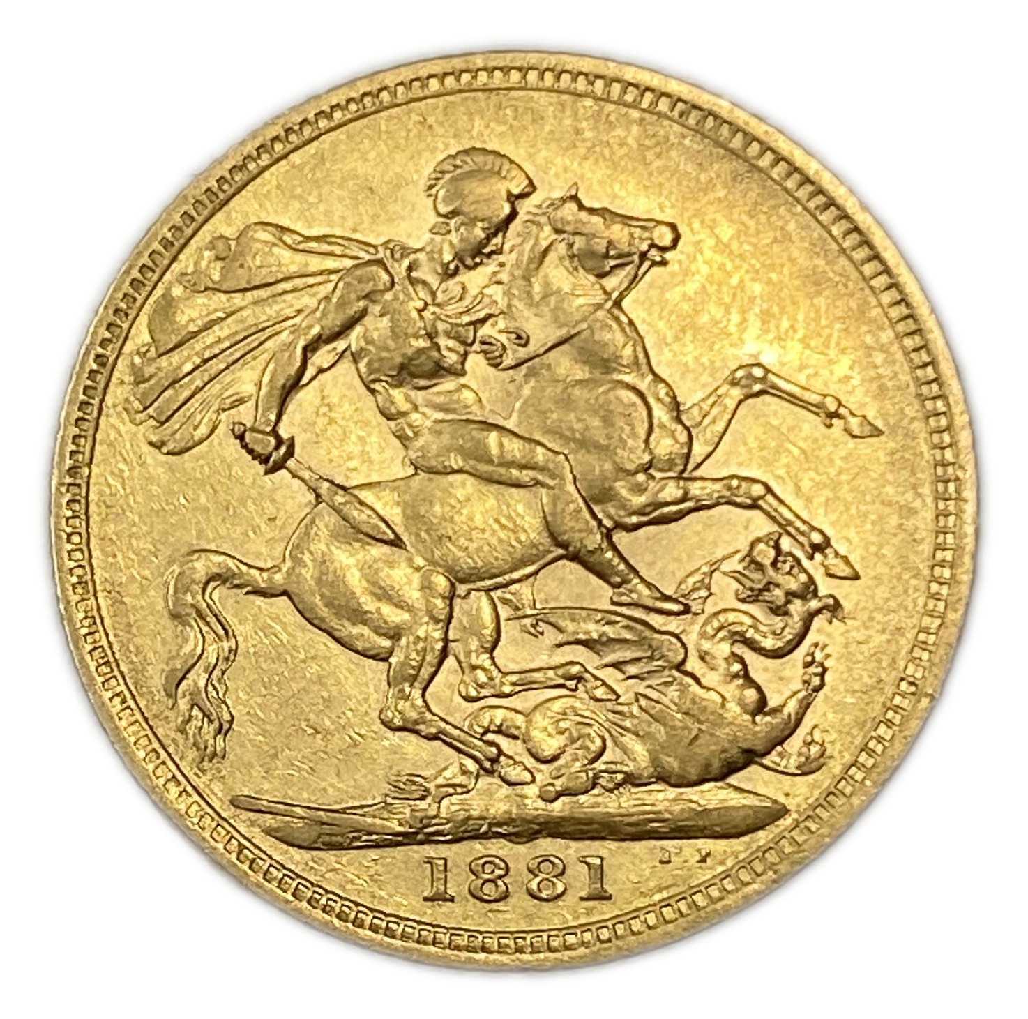 England (Great Britain) – Australia Melbourne – 1 Sovereign 1881 M – Victoria – XF condition - Gold 917, 7.988g - 1 0