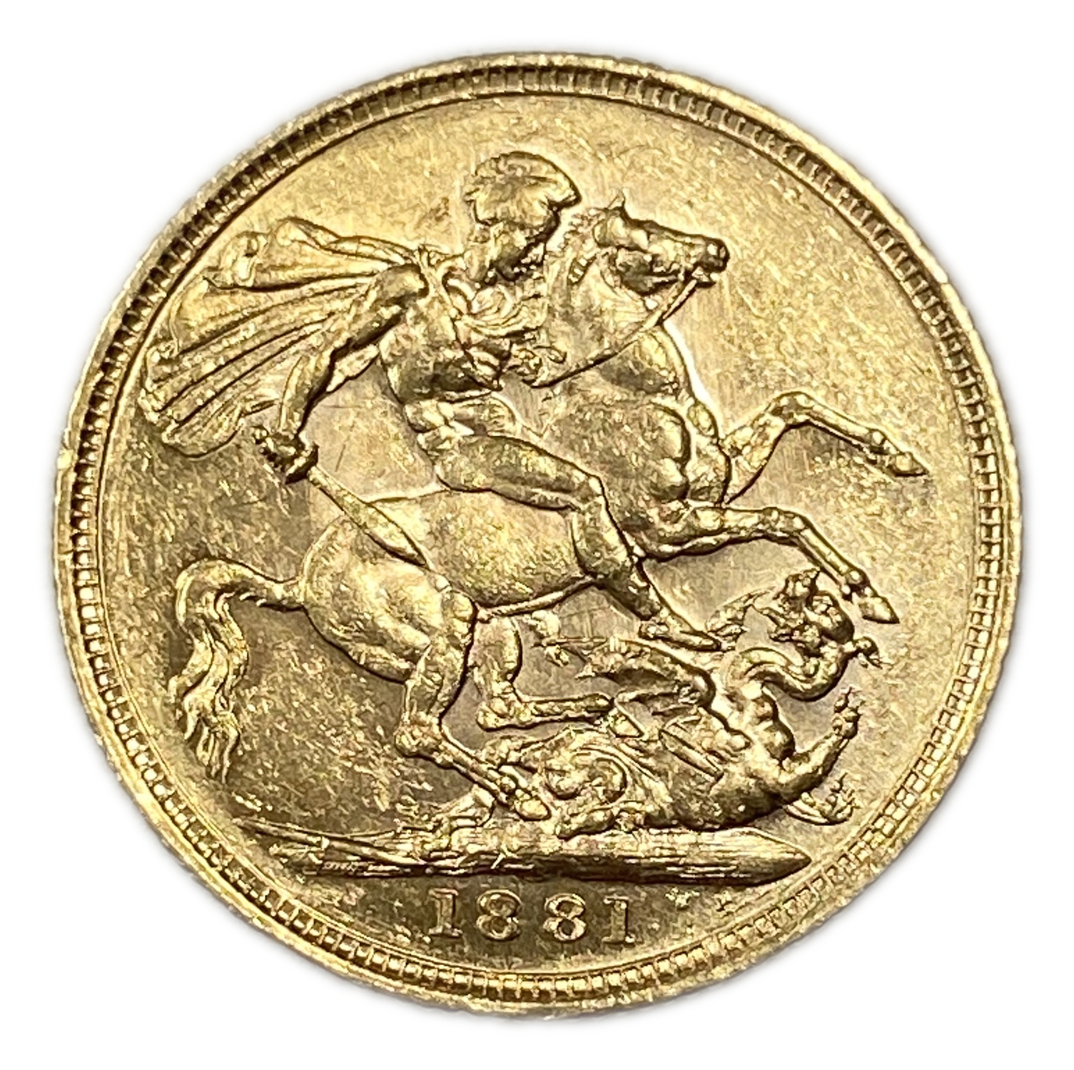 England (Great Britain) – Australia Melbourne – 1 Sovereign 1881 M – Victoria – XF condition - Gold 917, 7.988g - 1 0