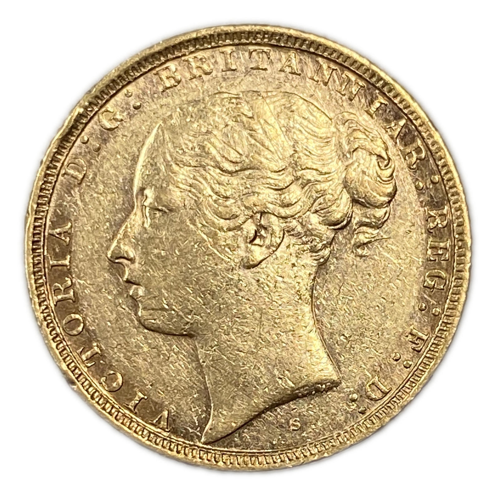England (Great Britain) – Australia Sydney – 1 Sovereign 1881 S – Victoria – XF condition - Gold 917, 7.988g - 1 1