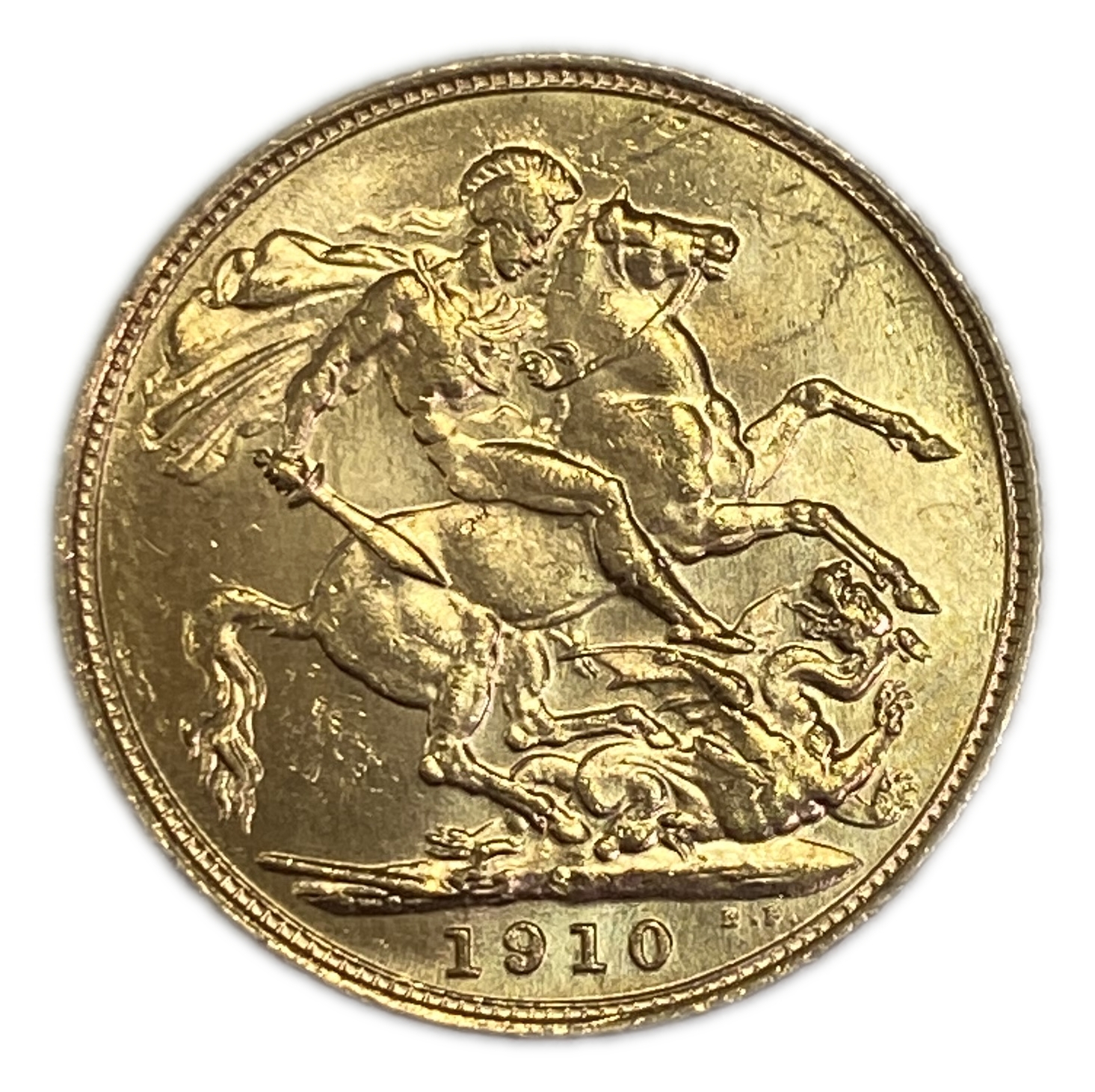 England (Great Britain) – Australia Sydney – 1 Sovereign 1910 S – Edward VII – XF Condition - Gold 917, 7.988g - 1 0