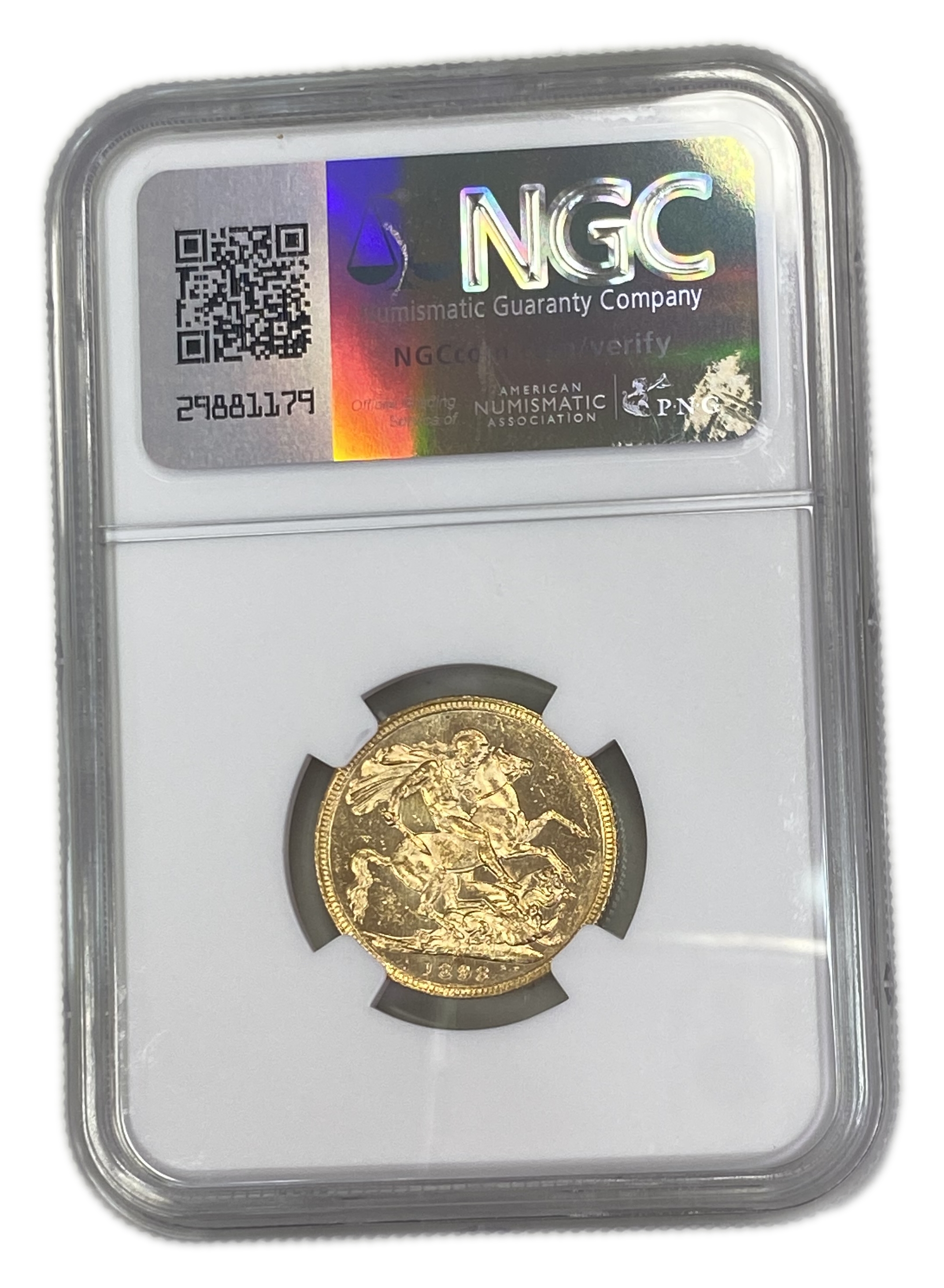 England (Great Britain) – Australia Melbourne – 1 Sovereign 1898 M – Victoria – NGC AU 58 - Gold 917, 7.988g - 1 1