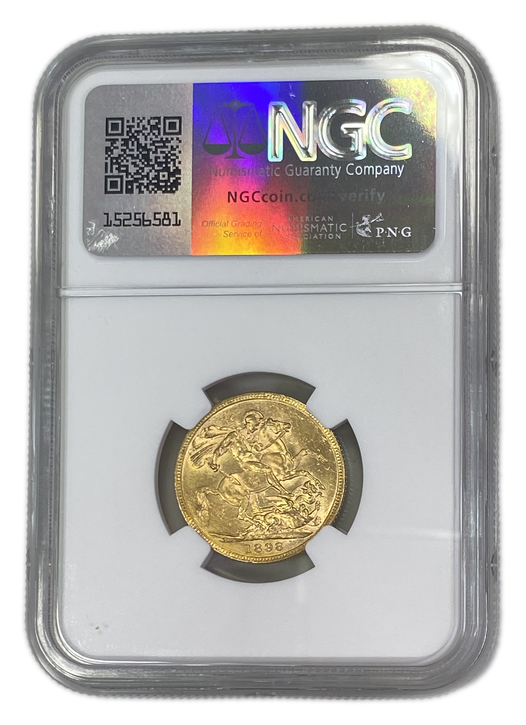 England (Great Britain) – Australia Melbourne – 1 Sovereign 1898 M – Victoria – NGC AU 58 - Gold 917, 7.988g - 1 1