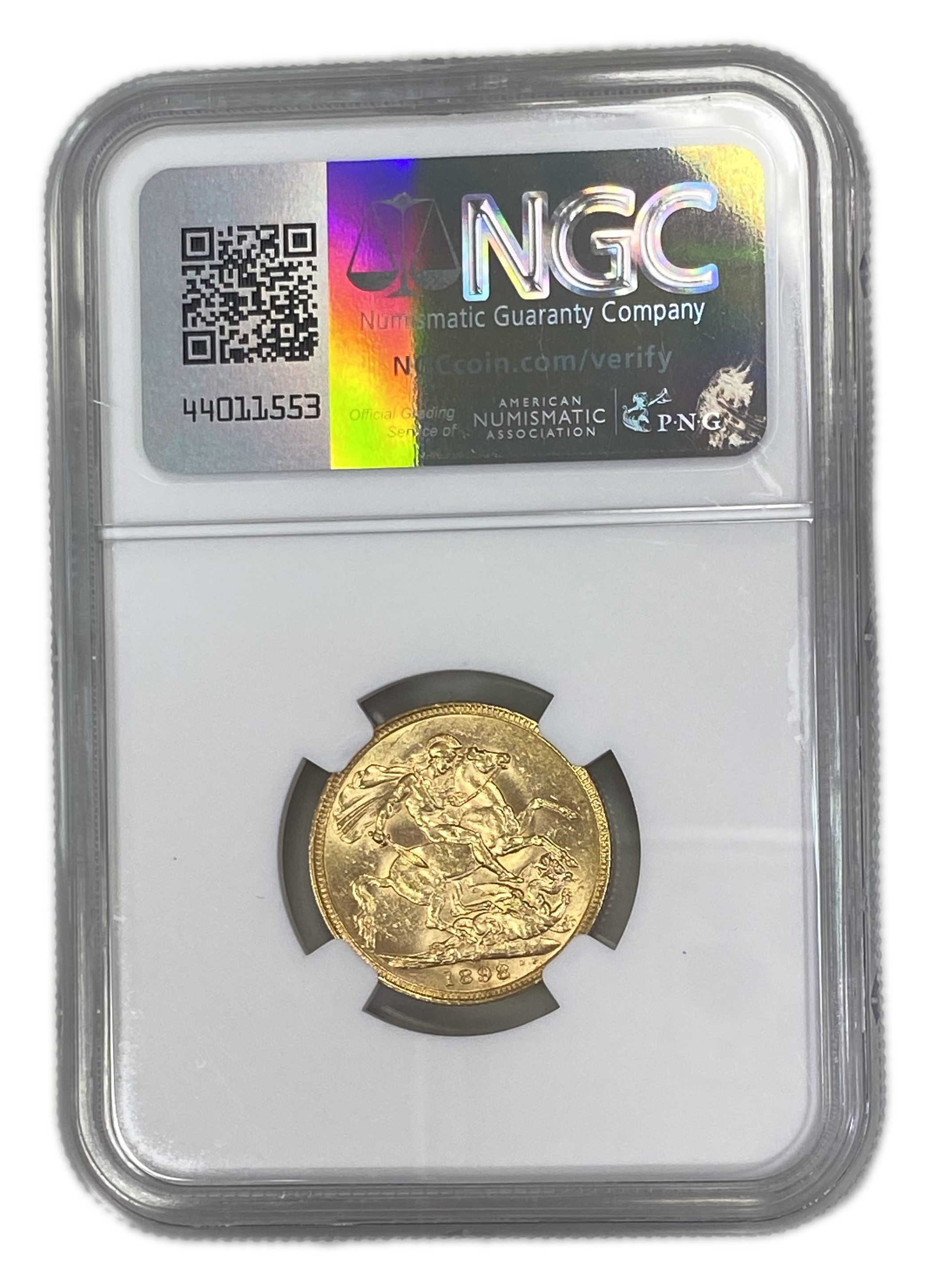 England (Great Britain) – Australia Melbourne – 1 Sovereign 1898 M – Victoria – NGC AU 55 - Gold 917, 7.988g - 1 1