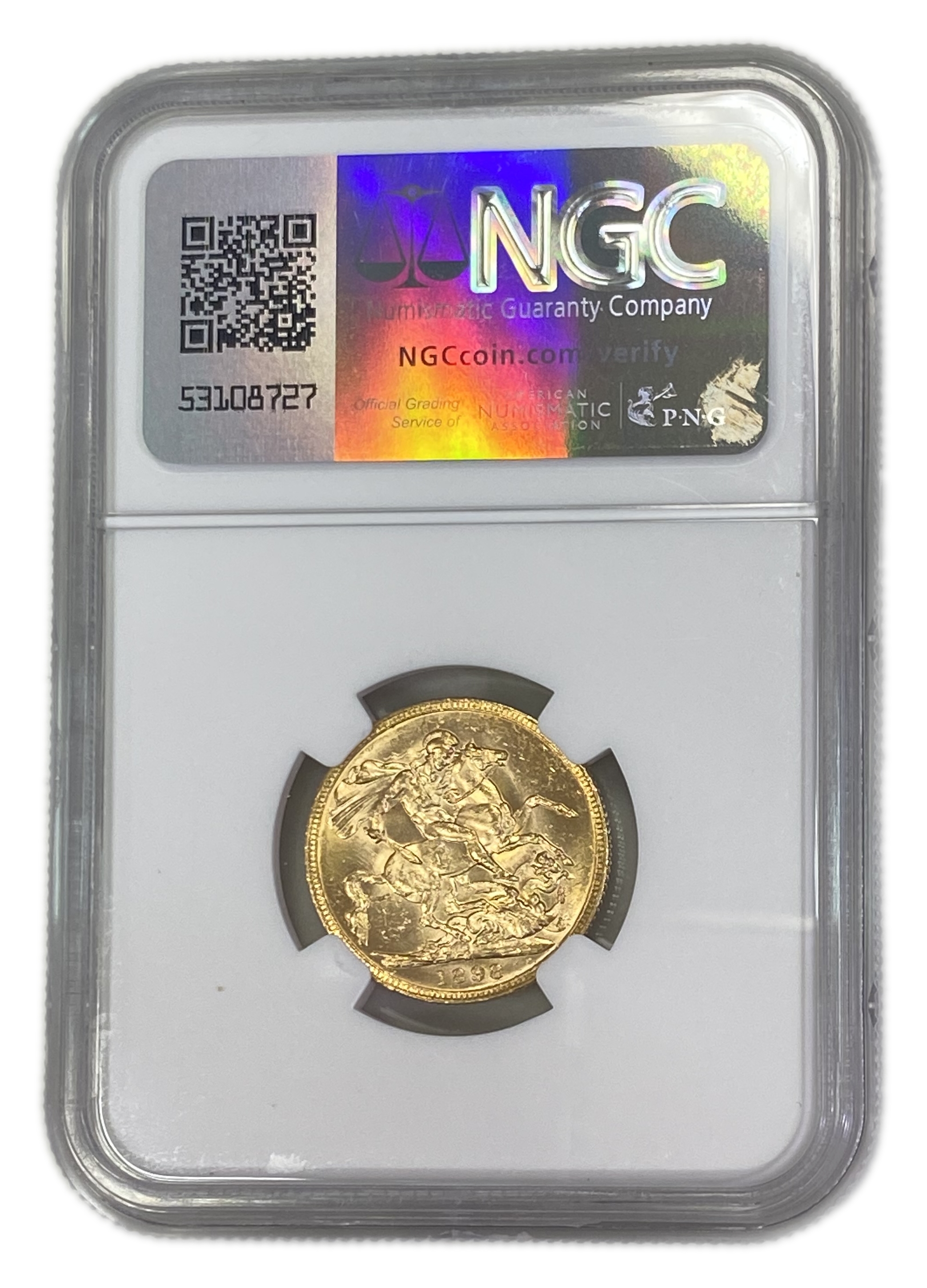 England (Great Britain) – Australia Melbourne – 1 Sovereign 1898 M – Victoria – NGC AU 58 - Gold 917, 7.988g - 1 1
