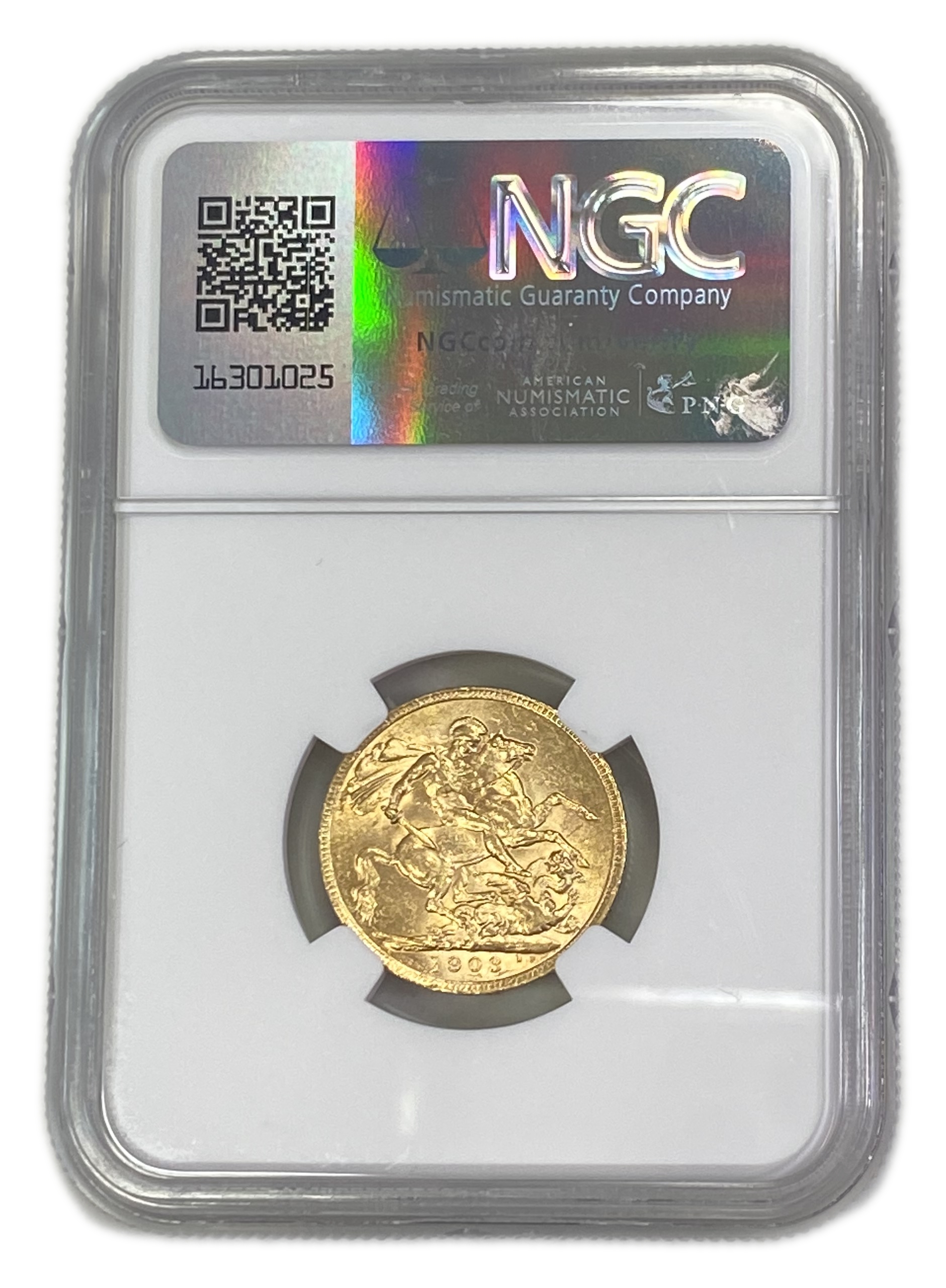 England (Great Britain) – 1 Sovereign 1903 – Edward VII – NGC MS 62 - Gold 917, 7.988g - 1 1