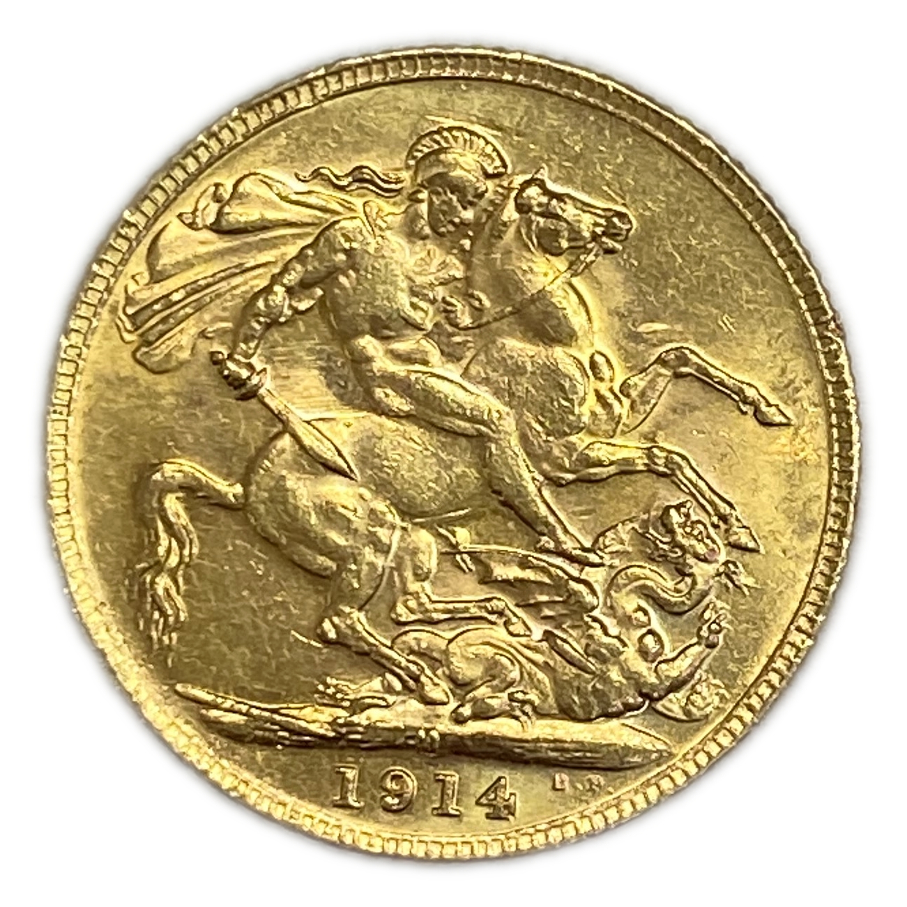 England (Great Britain) – Australia Melbourne – 1 Sovereign 1915 M – Edward VII – XF Condition - Gold 917, 7.988g - 1 0