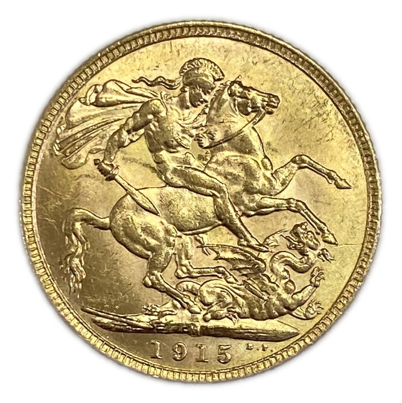 England (Great Britain) – Australia Melbourne – 1 Sovereign 1915 M – Edward VII – XF Condition - Gold 917, 7.988g - 1 0