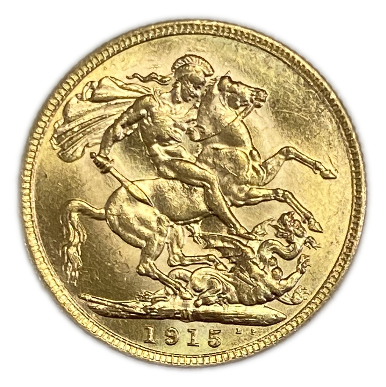 England (Great Britain) – Australia Melbourne – 1 Sovereign 1915 M – Edward VII – XF Condition - Gold 917, 7.988g - 1 0