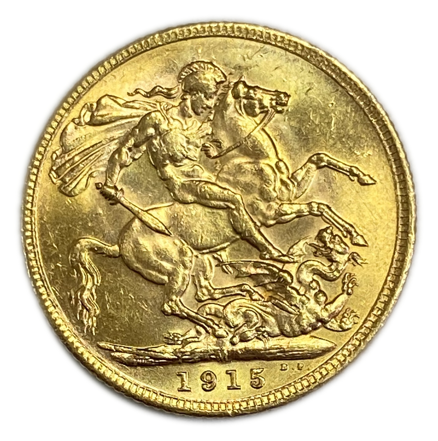England (Great Britain) – Australia Melbourne – 1 Sovereign 1915 M – Edward VII – XF Condition - Gold 917, 7.988g - 1 0
