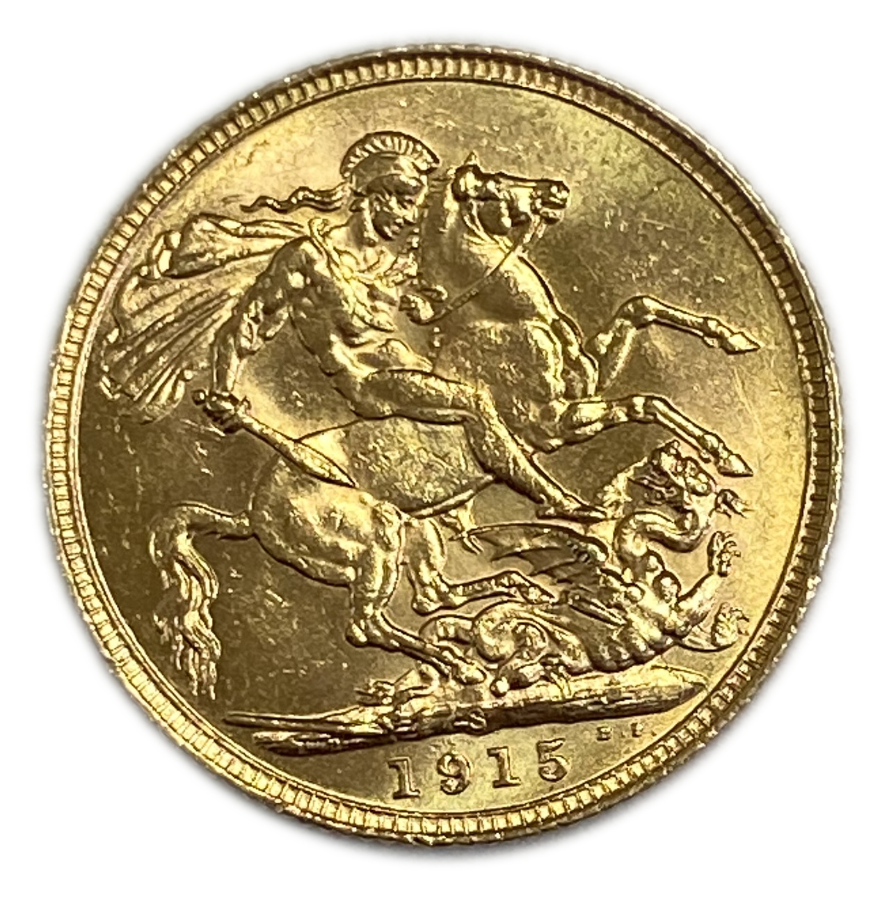 England (Great Britain) – Australia Sydney – 1 Sovereign 1915 S – Edward VII – XF Condition - Gold 917, 7.988g - 1 0