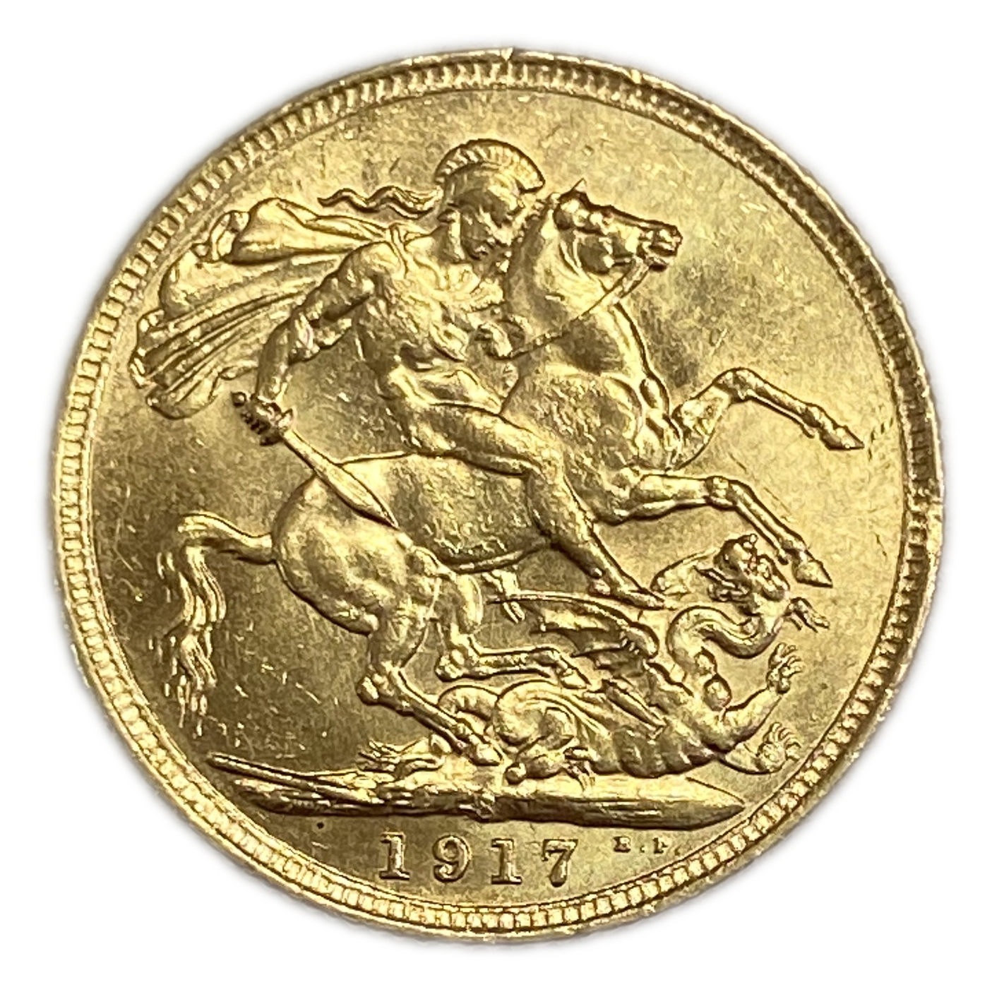 England (Great Britain) – Australia Sydney – 1 Sovereign 1917 S – Edward VII – XF Condition - Gold 917, 7.988g - 1 0