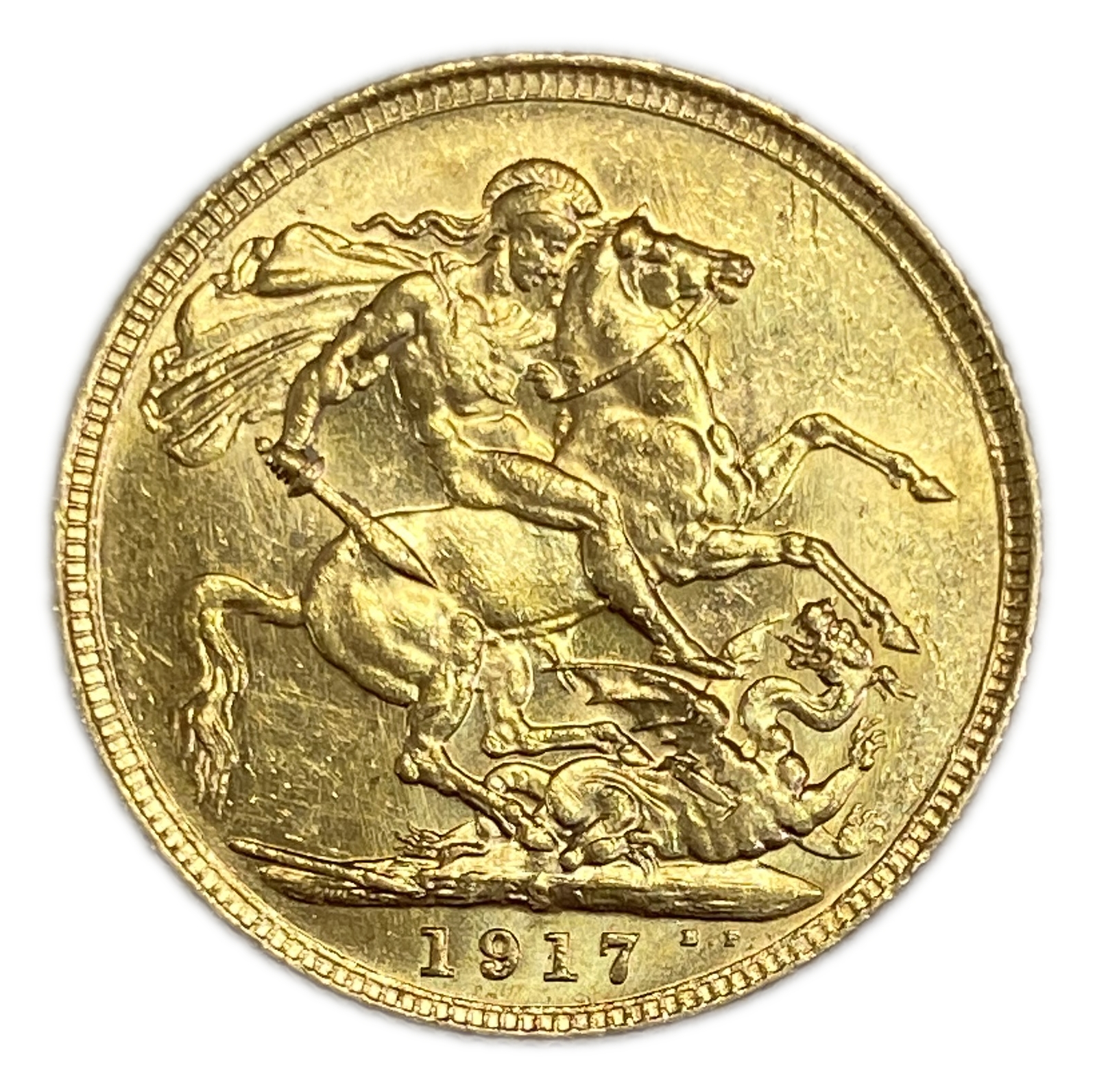 England (Great Britain) – Australia Sydney – 1 Sovereign 1917 S – Edward VII – XF Condition - Gold 917, 7.988g - 1 0