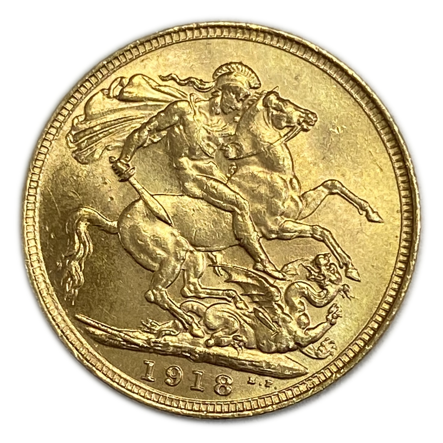England (Great Britain) – Australia Sydney – 1 Sovereign 1918 S – Edward VII – XF Condition - Gold 917, 7.988g - 1 0