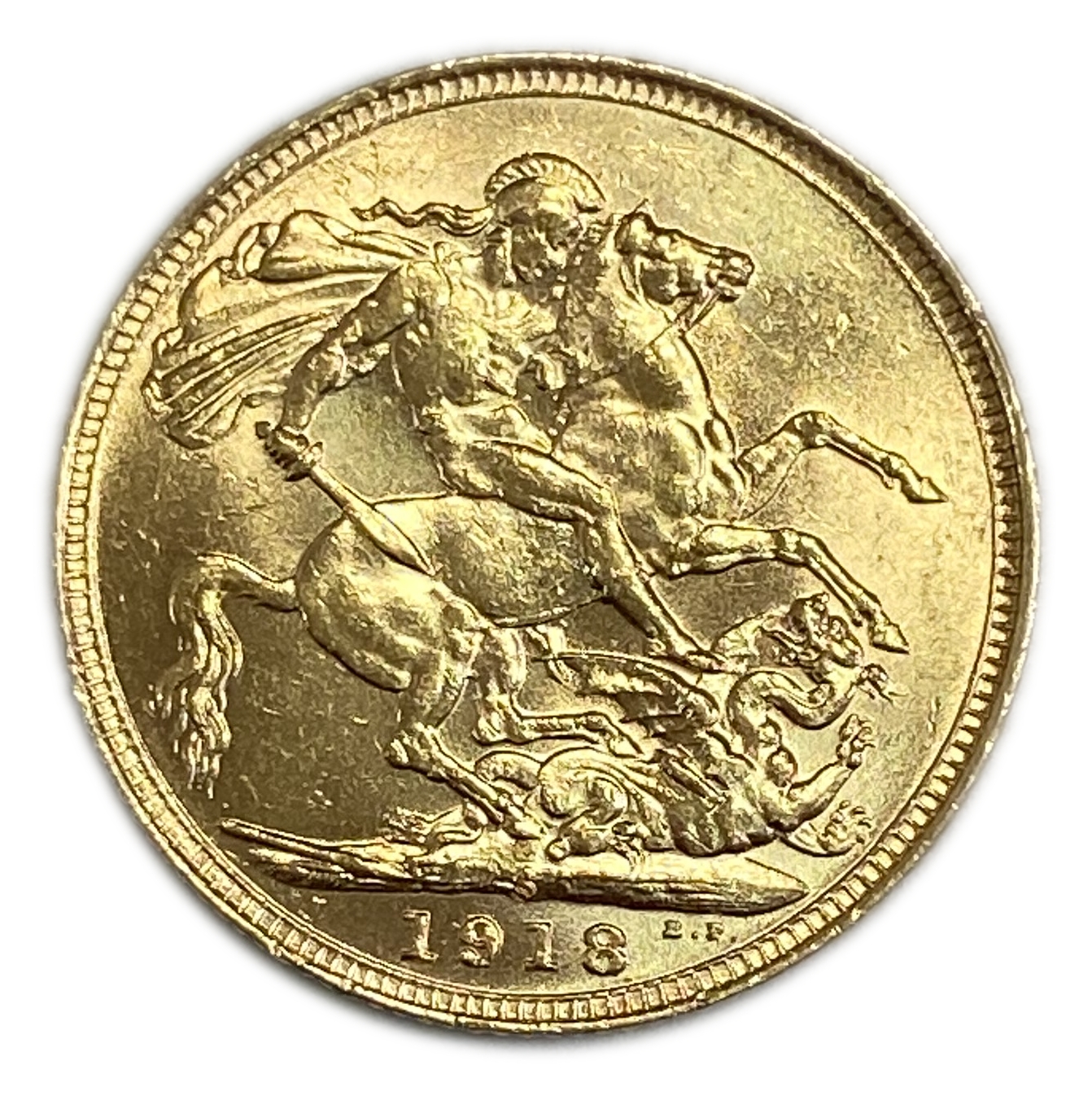 England (Great Britain) – Australia Sydney – 1 Sovereign 1918 S – Edward VII – XF Condition - Gold 917, 7.988g - 1 0