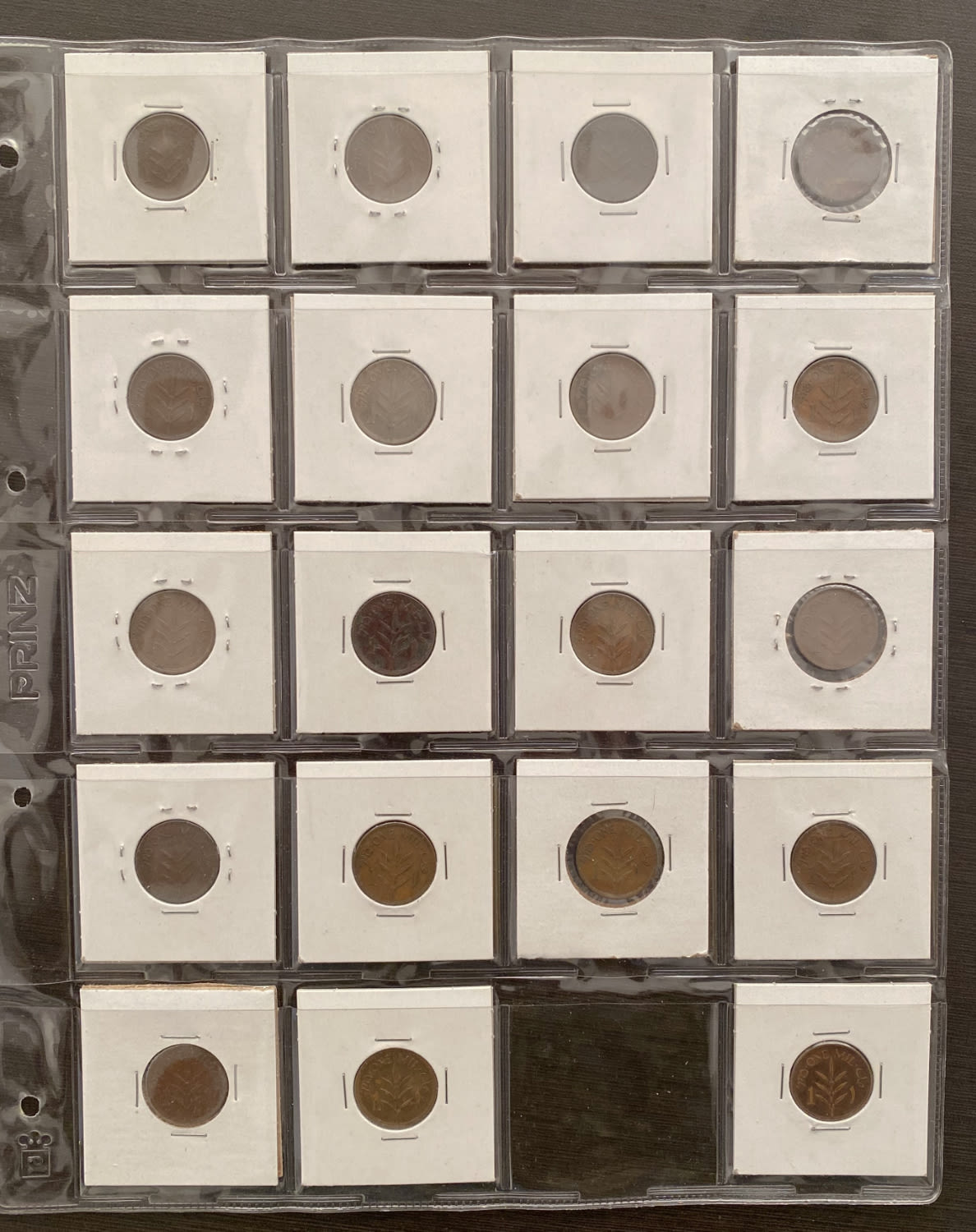 Palestine - Lot of 48 coins, 1 Mil - DIfferent conditions - F-VF - 1 2