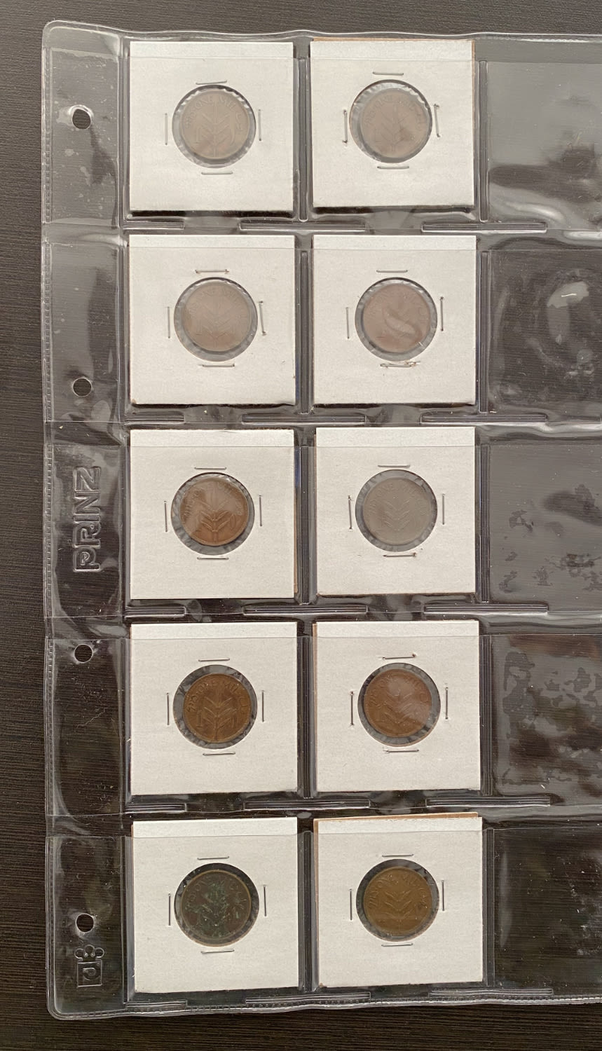 Palestine - Lot of 48 coins, 1 Mil - DIfferent conditions - F-VF - 1 6