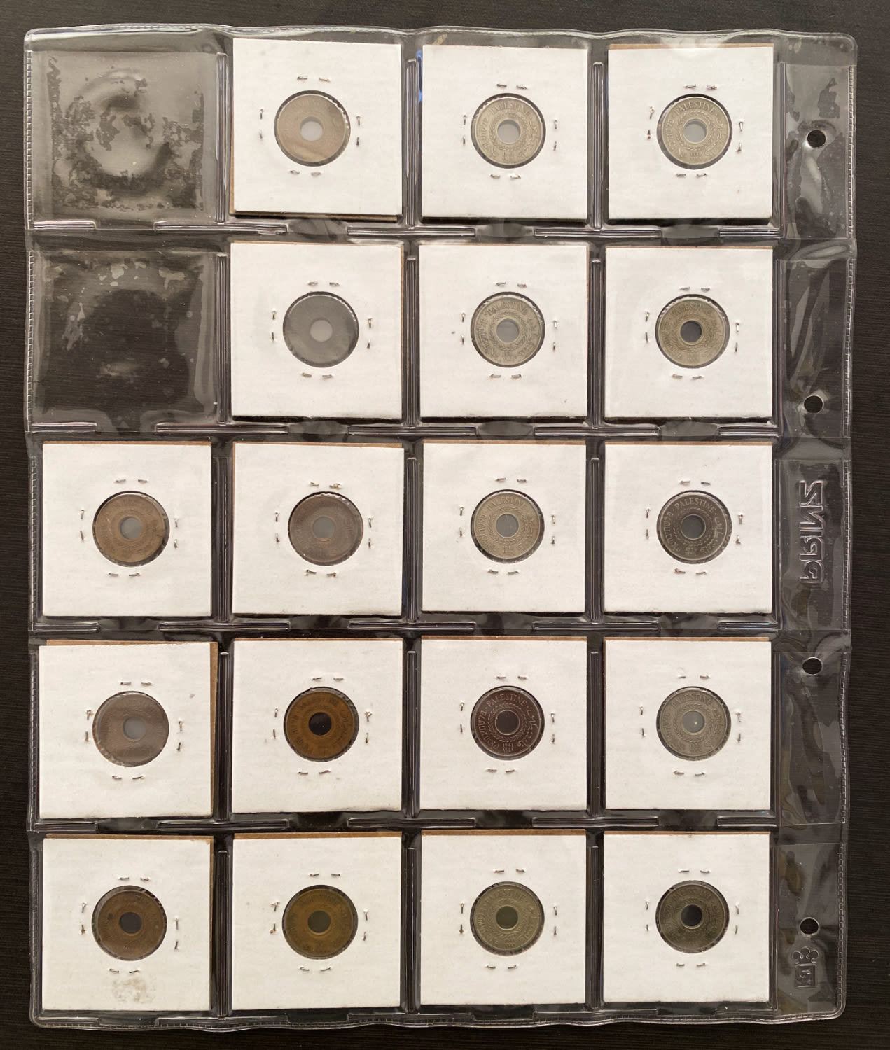 Palestine - Lot of 36 coins of 5 Mils - Different years - F-VF - 1 3